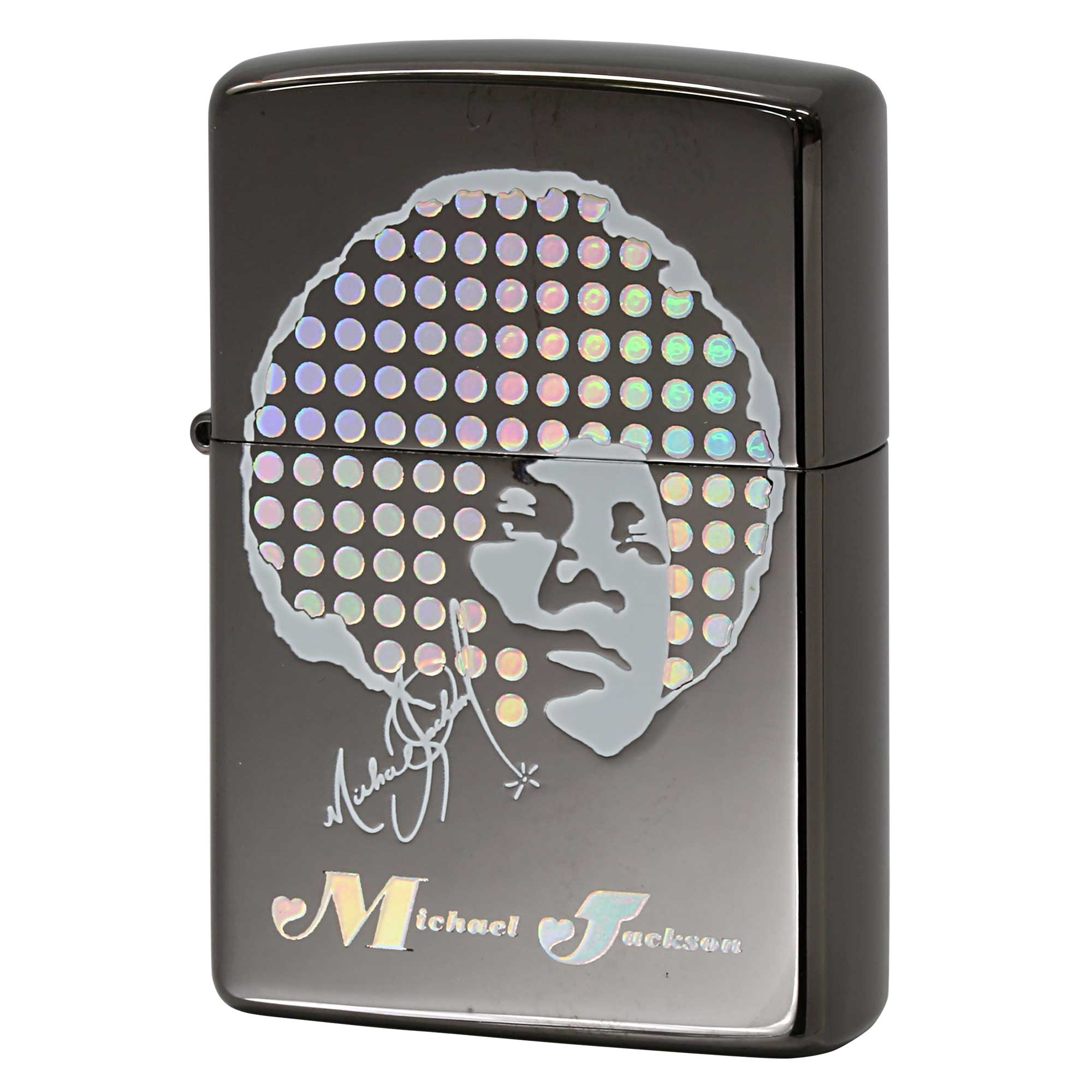 絶版/ヴィンテージ Zippo ジッポー 中古 2009年製造 マイケル・ジャクソン Limted Edition 限定 A シリアル No.0532  [N]未使用・新品