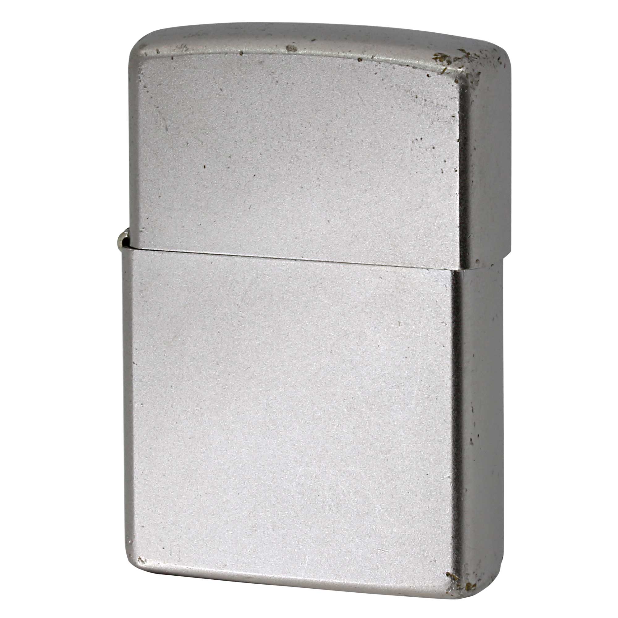 絶版/ヴィンテージ Zippo ジッポー 中古 2008年製造 サテンクローム Satin Chrome No.205  [C]使用感あり傷汚れあり