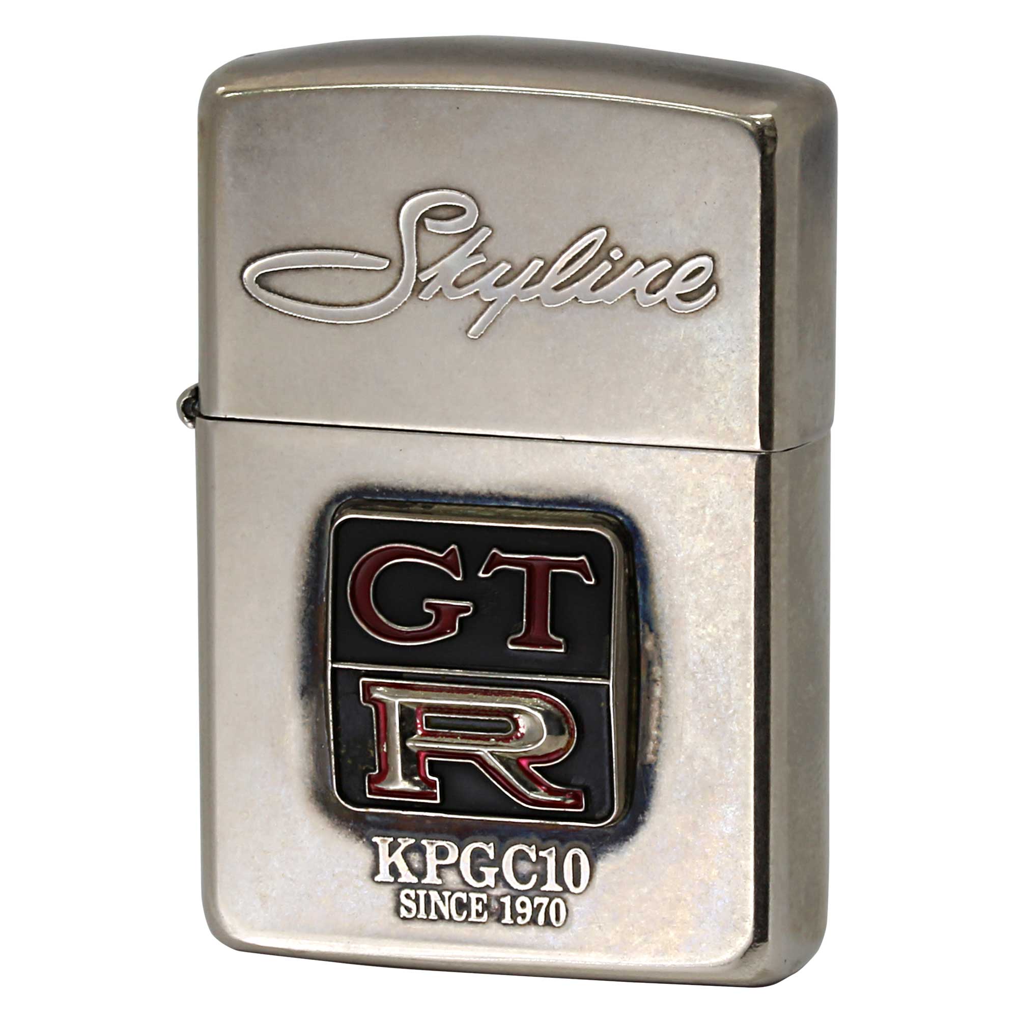絶版/ヴィンテージ Zippo ジッポー 中古 1995年製造 スカイライン GT-R KPGC10  [C]使用感あり傷汚れあり