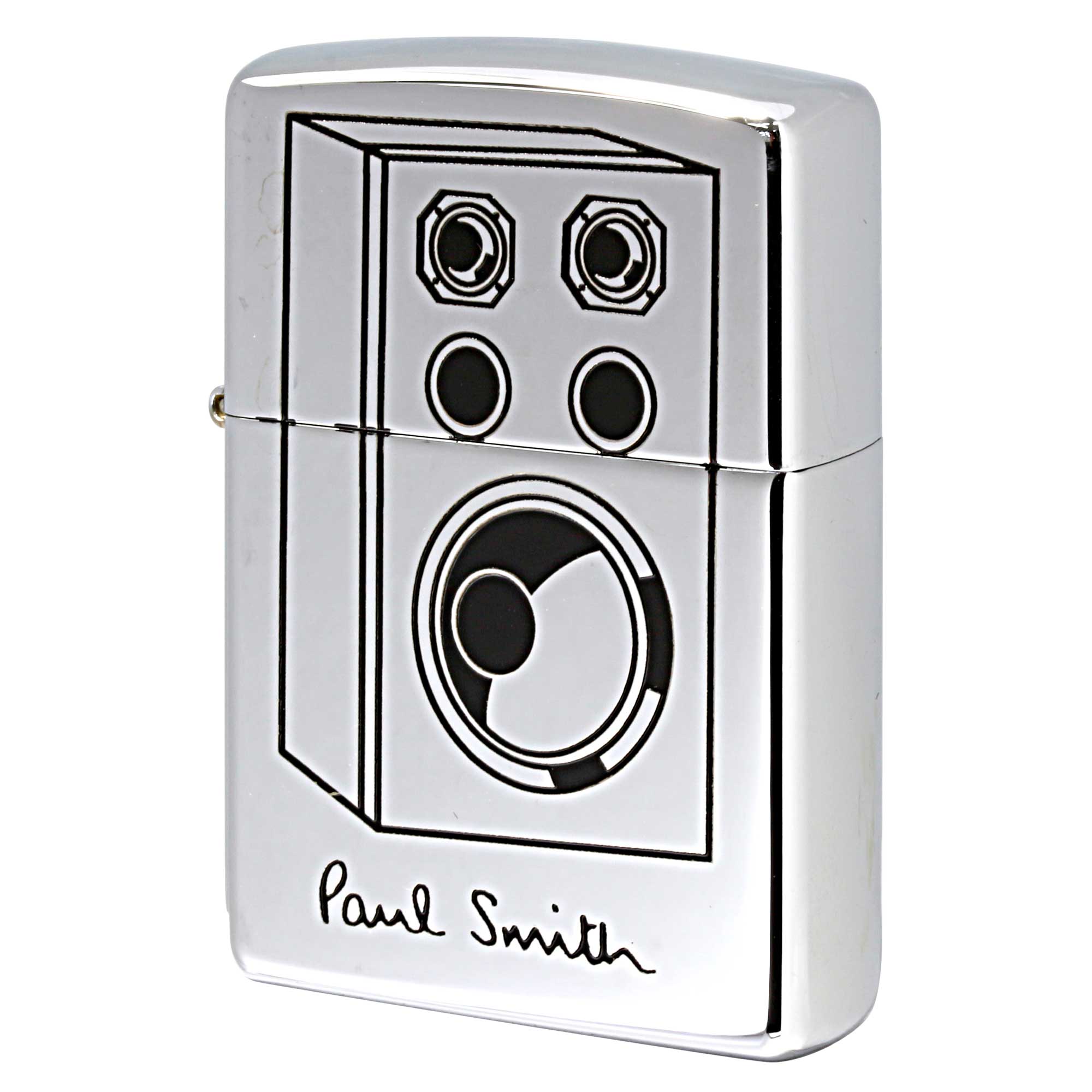 絶版/ヴィンテージ Zippo ジッポー 中古 1998年製造 ZIPPO Paul Smith スピーカー  [A]使用感少なく状態が良い