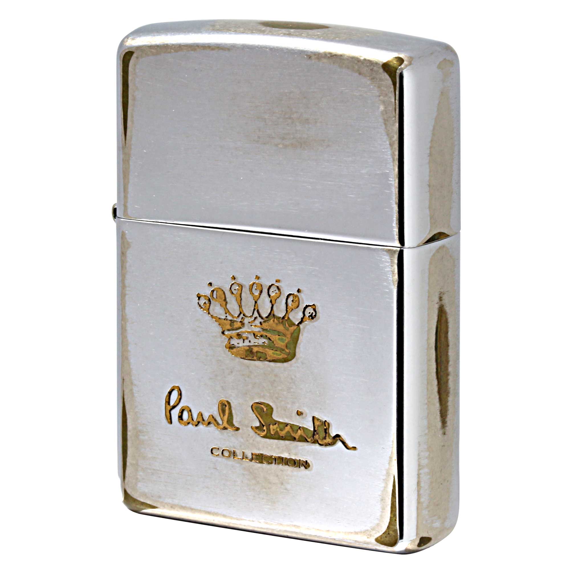 絶版/ヴィンテージ Zippo ジッポー 中古 2007年製造 ZIPPO Paul Smith 王冠 ユーズドフィニッシュ  [A]使用感少なく状態が良い