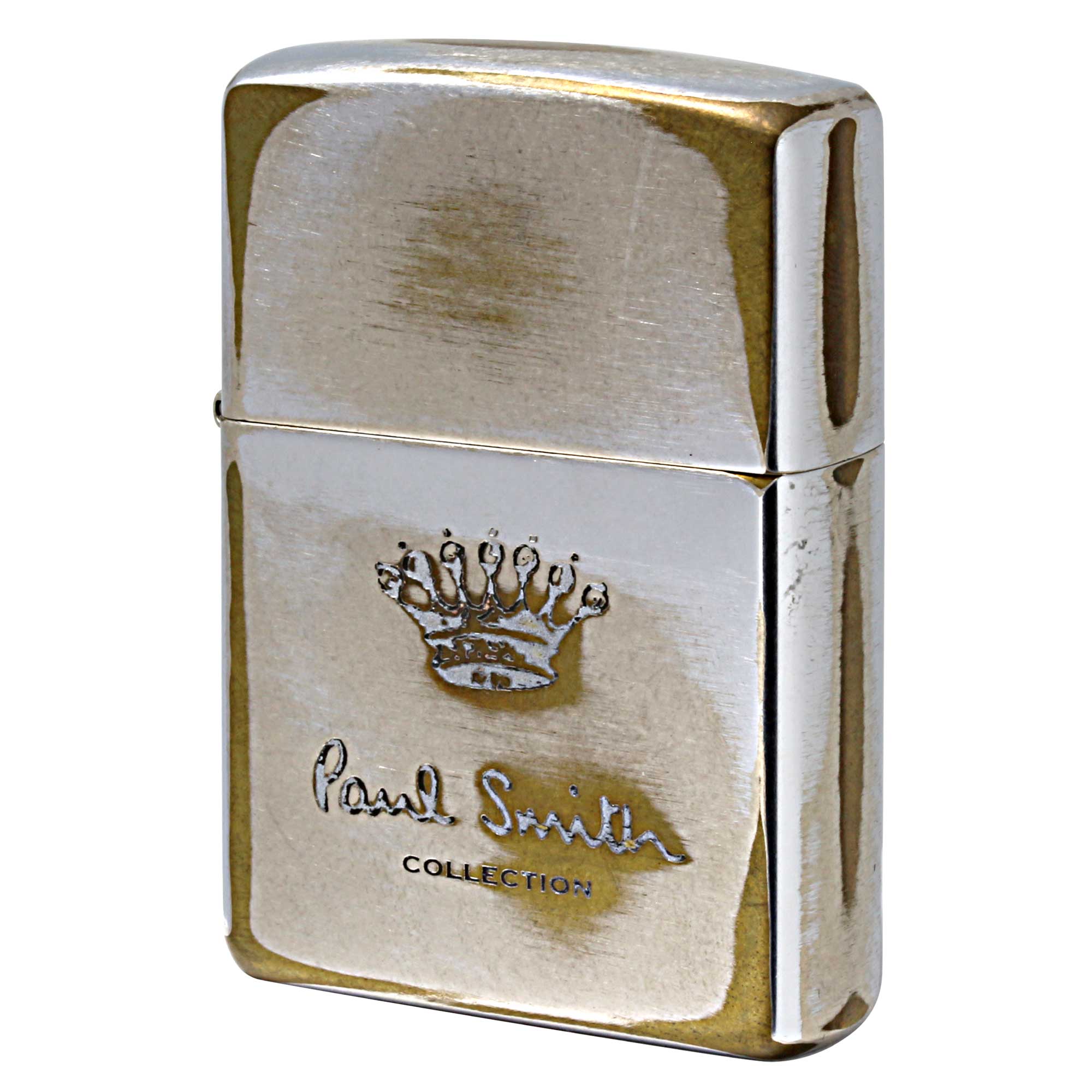 絶版/ヴィンテージ Zippo ジッポー 中古 2007年製造 ZIPPO Paul Smith 王冠 ユーズドフィニッシュ  [A]使用感少なく状態が良い