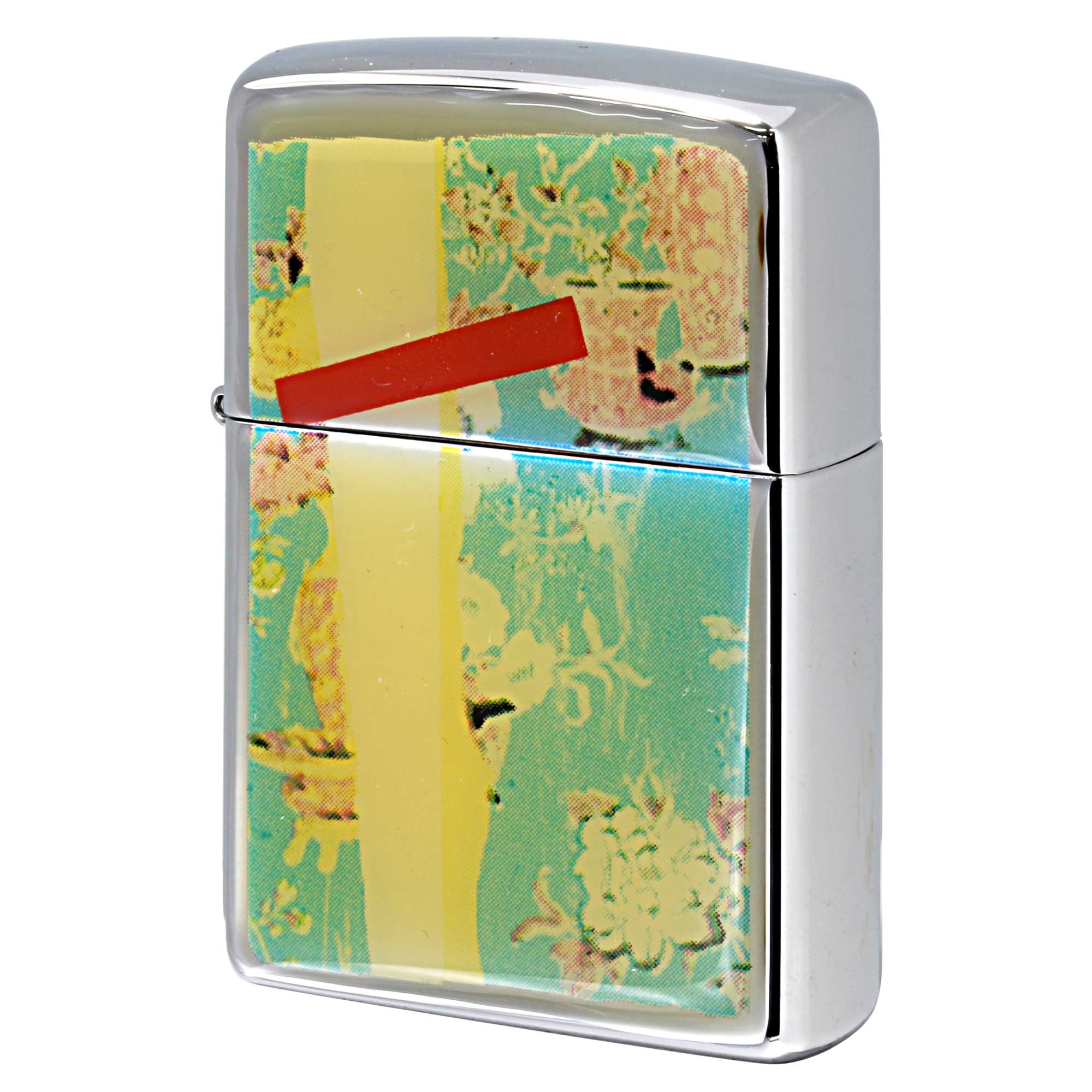 絶版/ヴィンテージ Zippo ジッポー 中古 2005年製造 ZIPPO Paul Smith 抽象画 エポキシ樹脂  [S]ほぼ新品同様