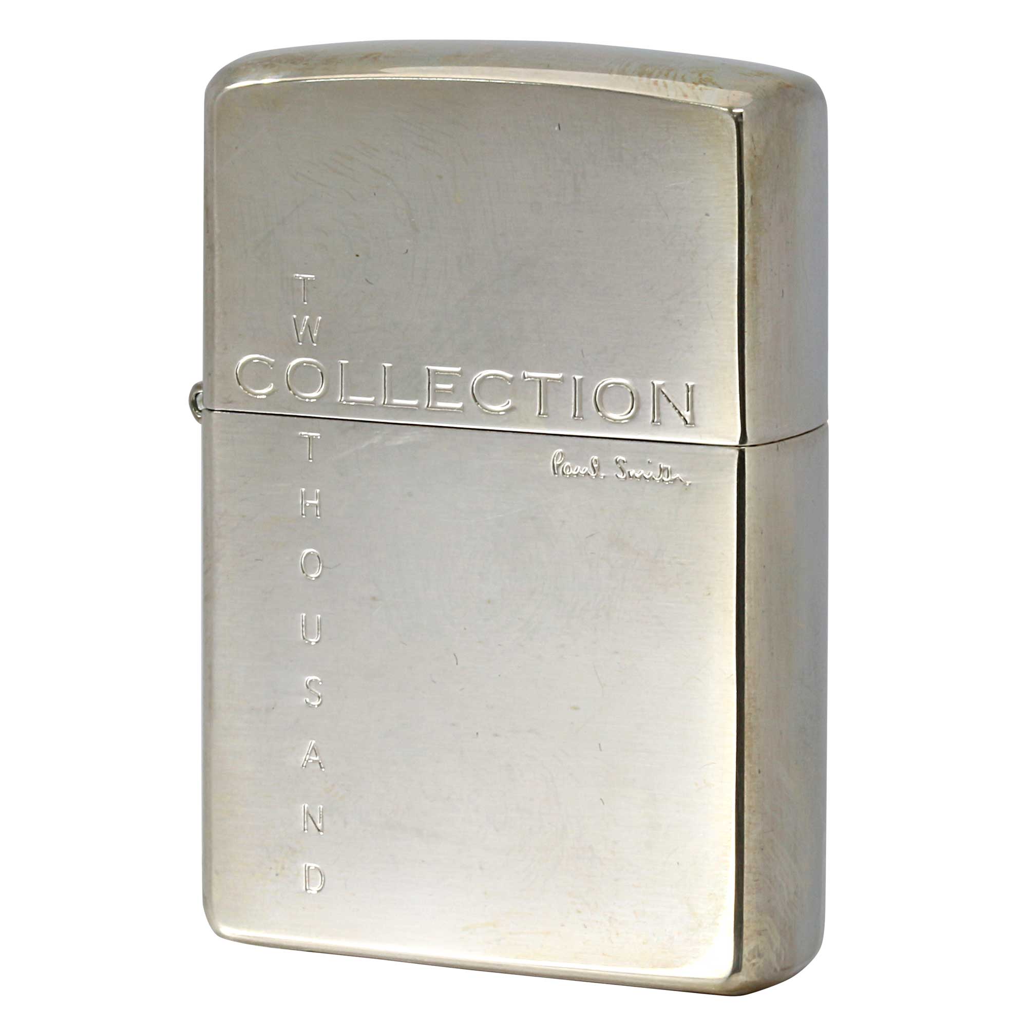 絶版/ヴィンテージ Zippo ジッポー 中古 1995年製造 ZIPPO PaulSmith ミレニアムコレクション シリアルナンバー  [B]使用感ありやや傷汚れあり