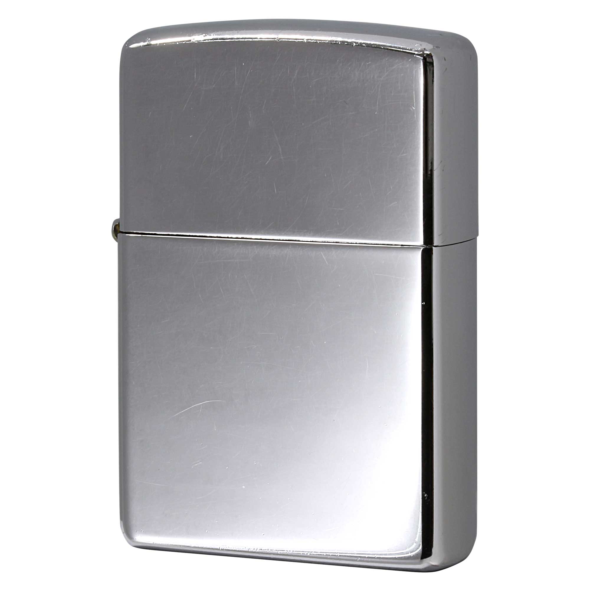 絶版/ヴィンテージ Zippo ジッポー 中古 2002年製造 ハイポリッシュクローム No250  [C]使用感あり傷汚れあり