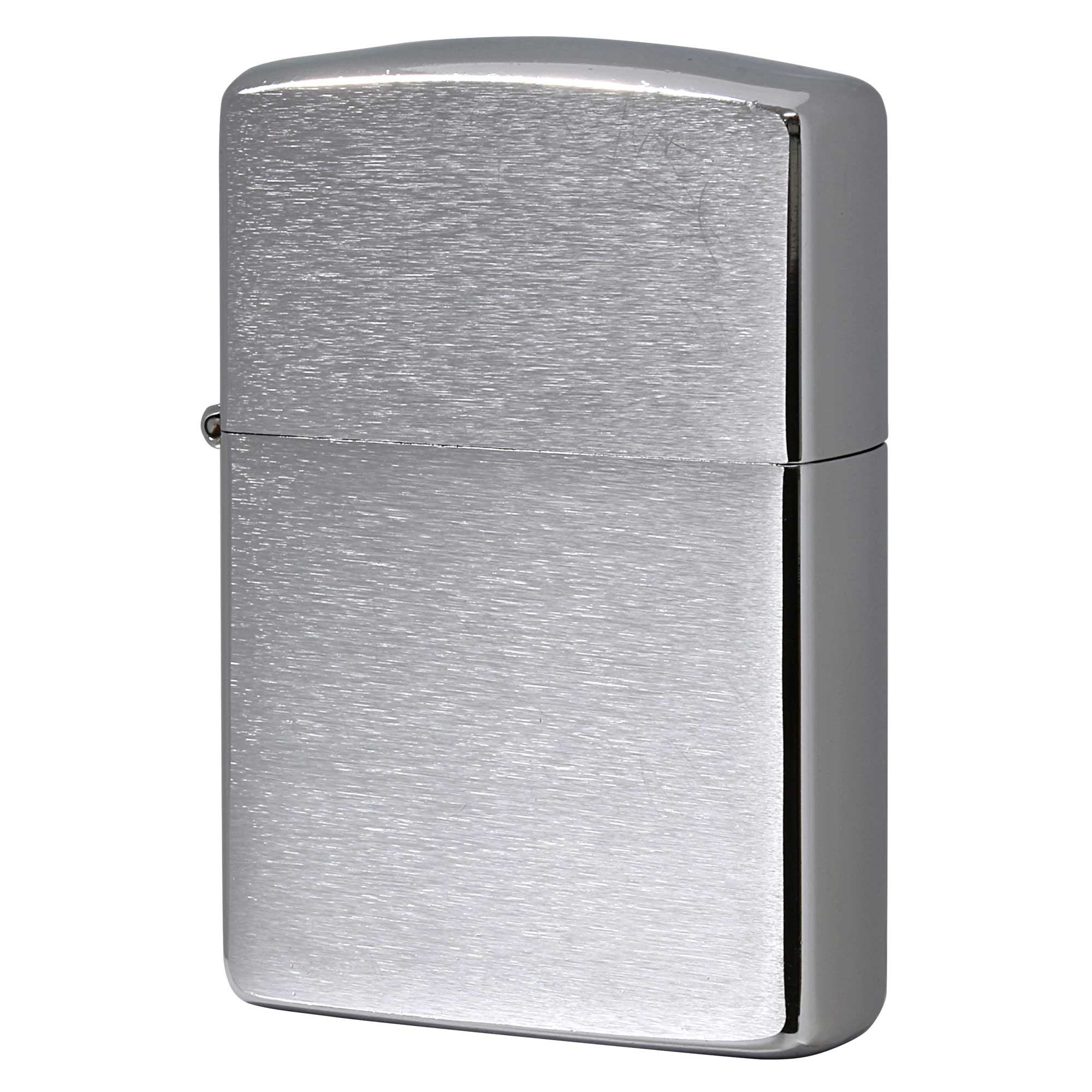 絶版/ヴィンテージ Zippo ジッポー 中古 1992年製造 ブラッシュドクローム No200  [C]使用感あり傷汚れあり