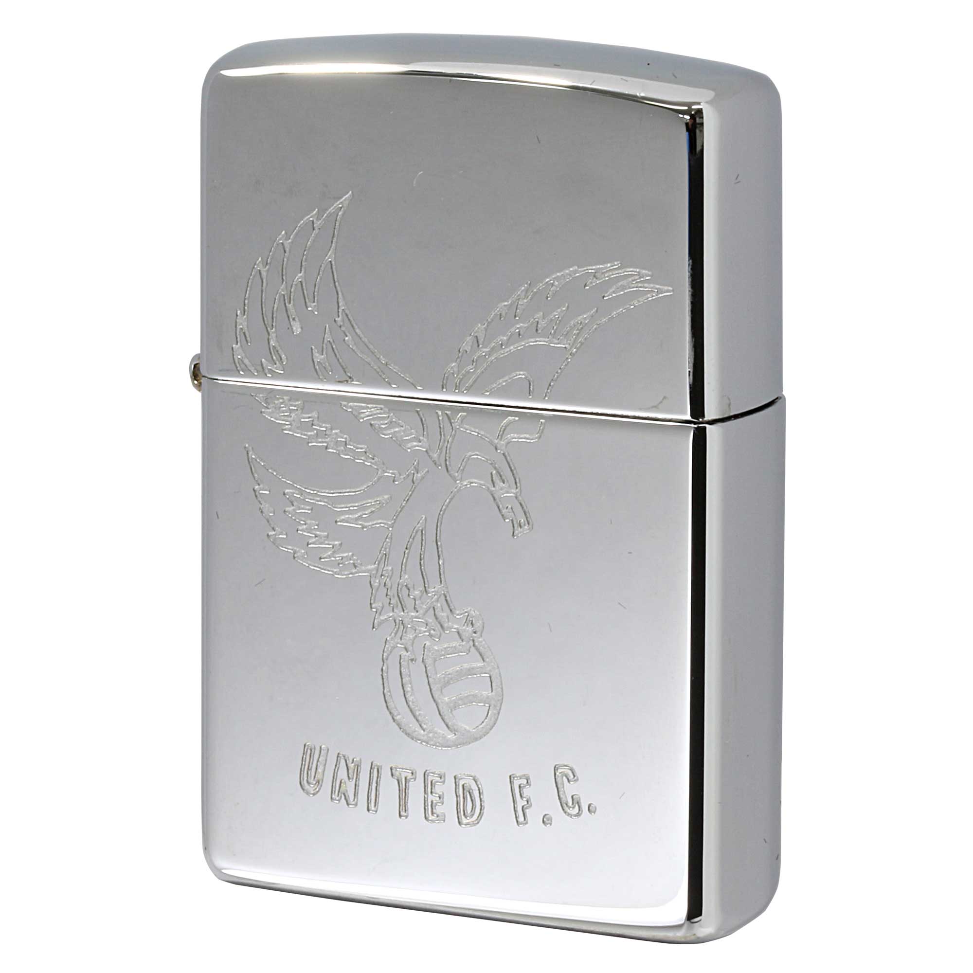 絶版/ヴィンテージ Zippo ジッポー 中古 2001年製造 ZIPPO Paul Smith No.250 United F.C  [S]ほぼ新品同様