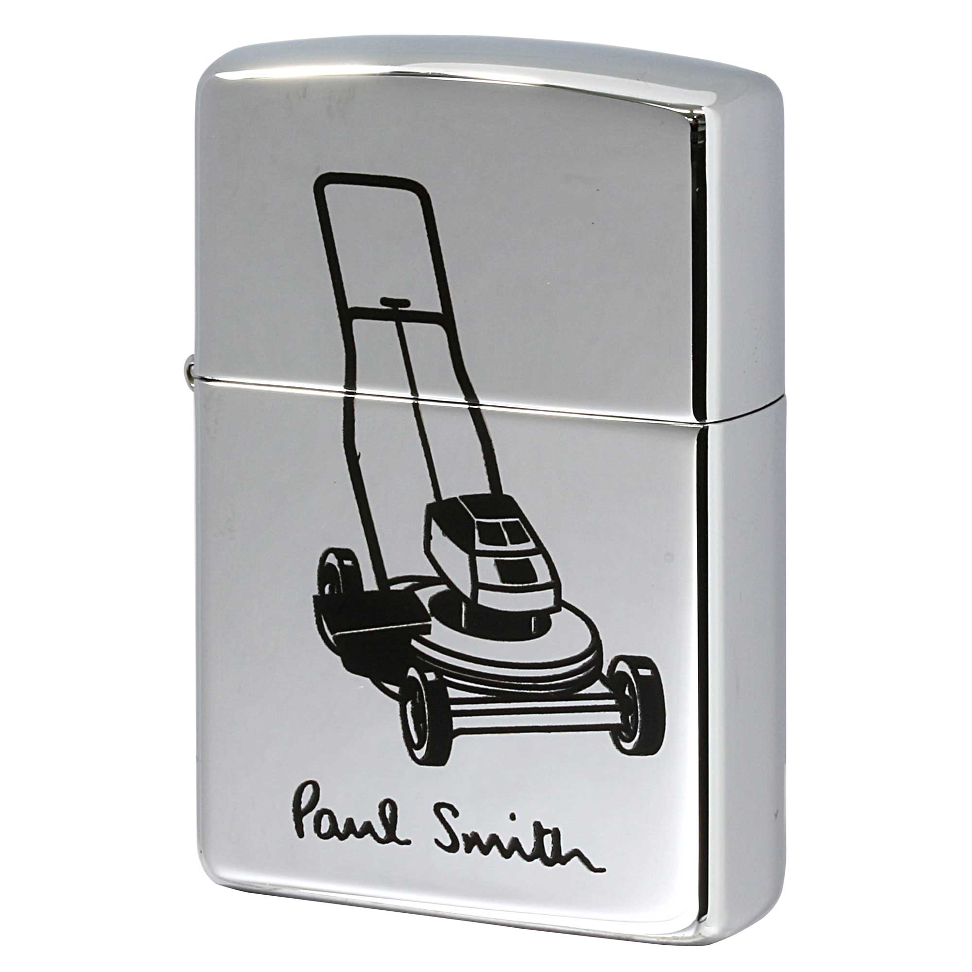 絶版/ヴィンテージ Zippo ジッポー 中古 1997年製造 ZIPPO Paul Smith 芝刈り機  [S]ほぼ新品同様