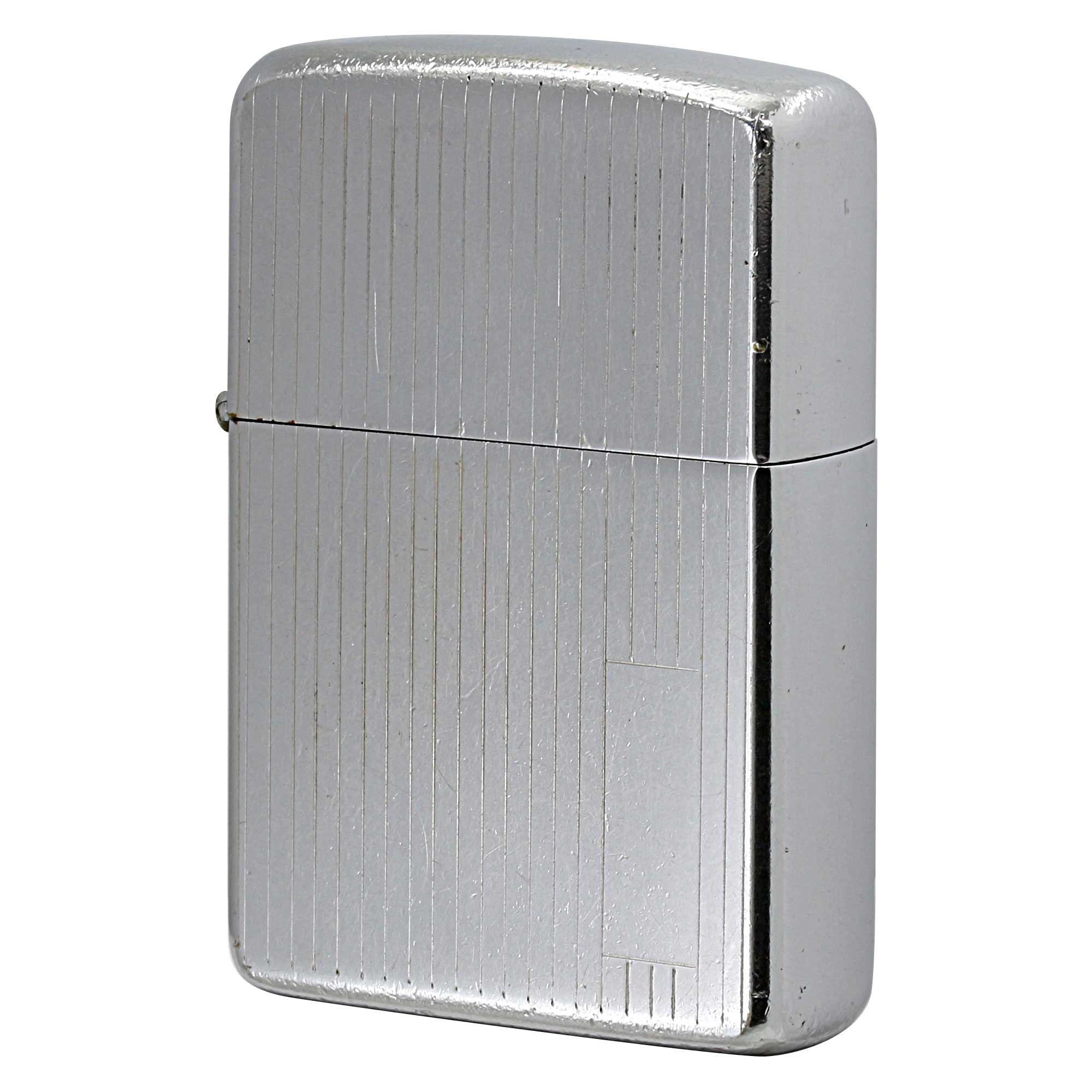 絶版/ヴィンテージ Zippo ジッポー 中古 1959年製造 ストライプ エッチング  [B]使用感ありやや傷汚れあり