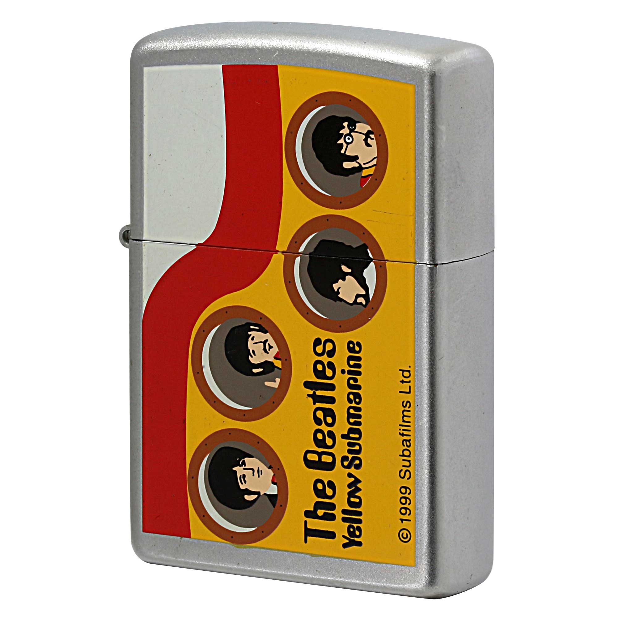 絶版/ヴィンテージ Zippo ジッポー 中古 2000年製造 ビートルズ Yellow Submarine  [A]使用感少なく状態が良い