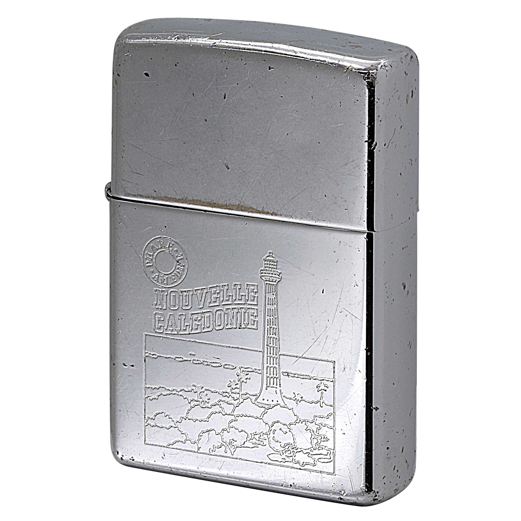 絶版/ヴィンテージ Zippo ジッポー 中古 1997年製造 NOUVELLE CALEDONIE  [C]使用感あり傷汚れあり