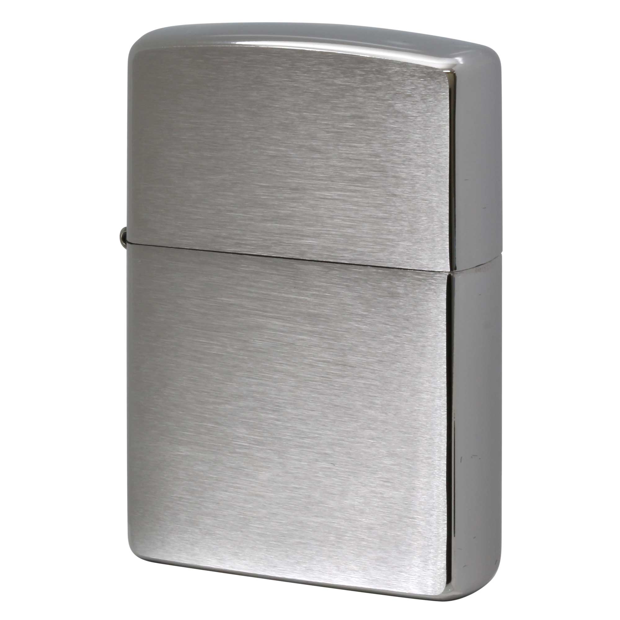 絶版/ヴィンテージ Zippo ジッポー 中古 2023年製造 No.200 ブラッシュドクローム Brushed Chrome  [A]使用感少なく状態が良い
