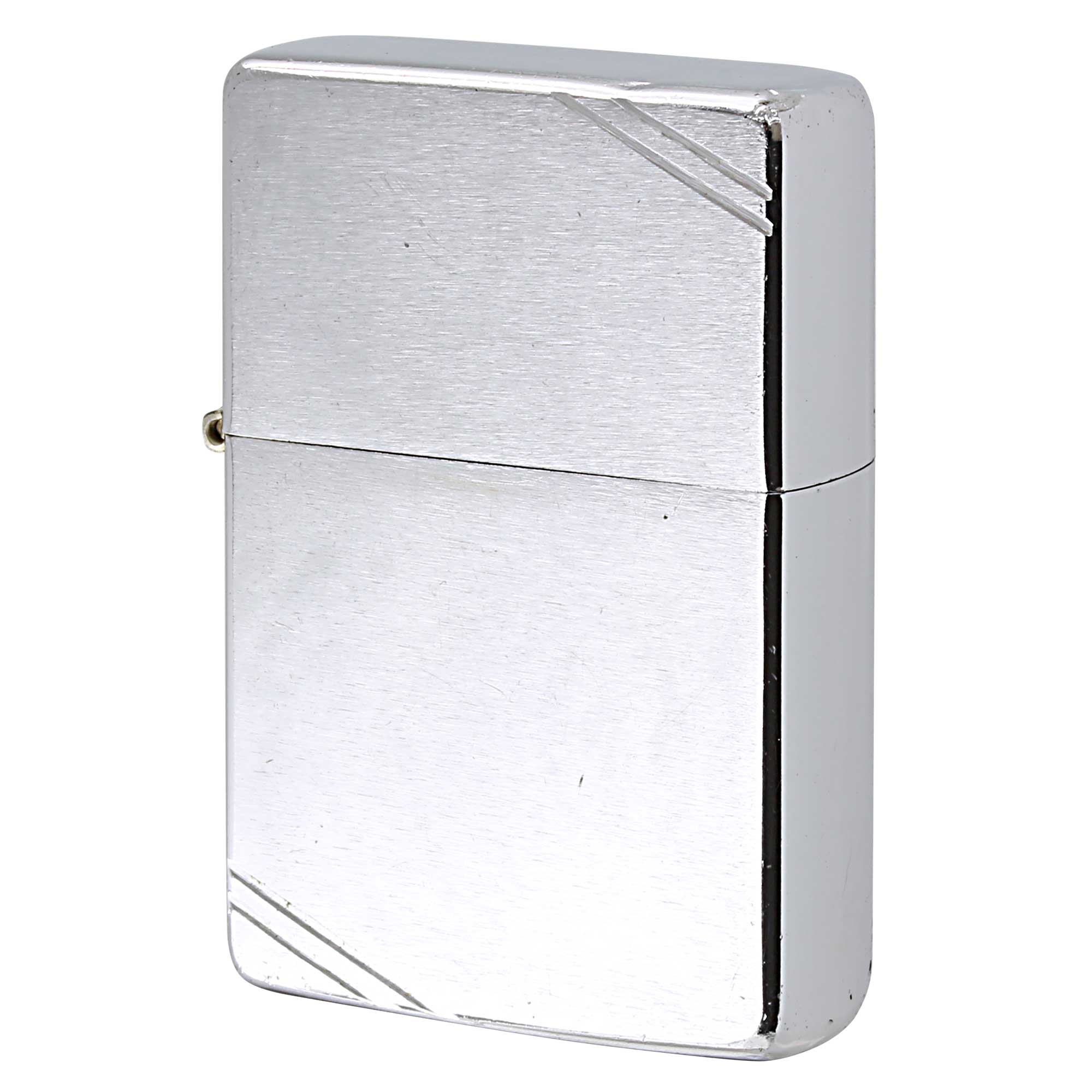 絶版/ヴィンテージ Zippo ジッポー 中古 1989年製造 1937レプリカ フラットトップ ダイアゴナルライン No.230  [B]使用感ありやや傷汚れあり