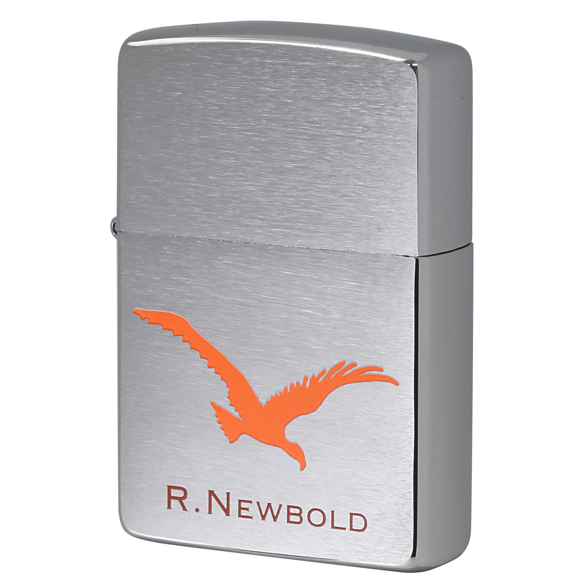 絶版/ヴィンテージ Zippo ジッポー 中古 1995年製造 ZIPPO R.Newbold アールニューボールド #200 鳥  [S]ほぼ新品同様