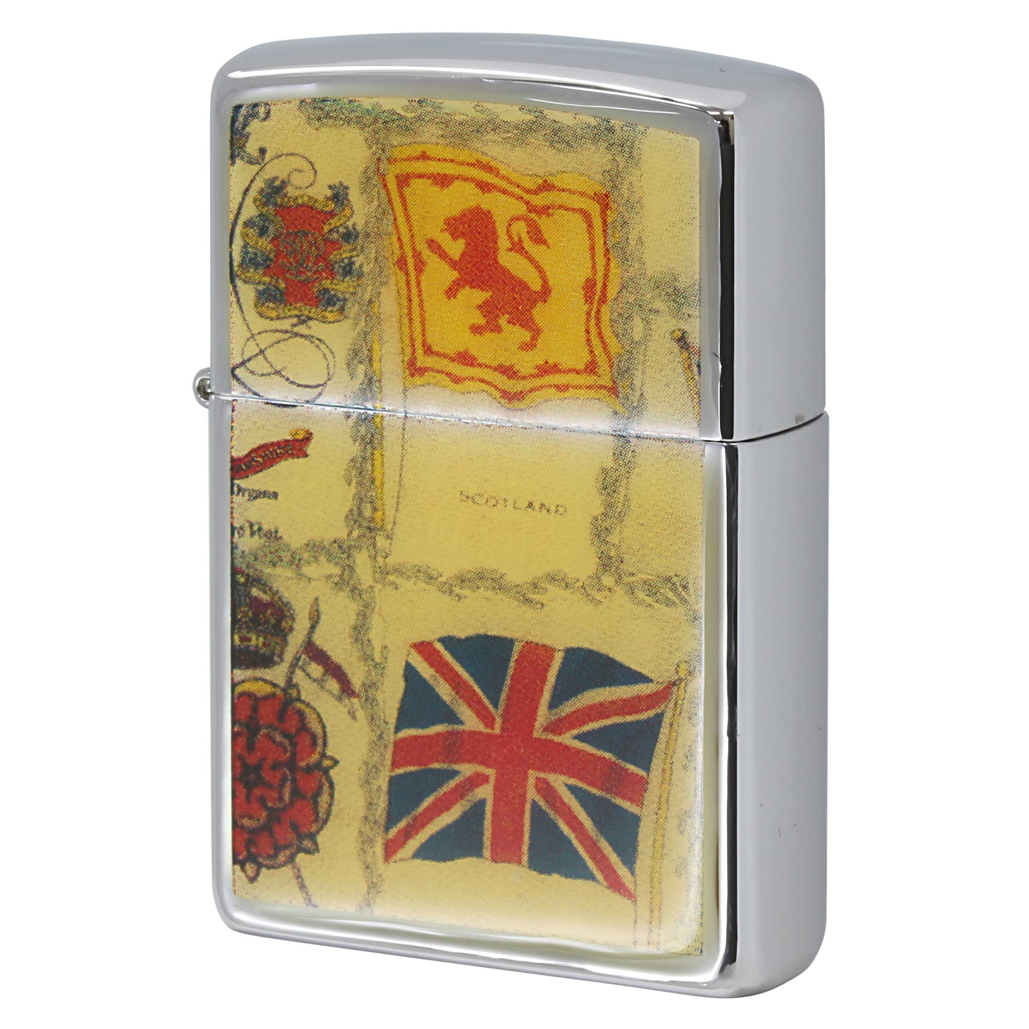 絶版/ヴィンテージ Zippo ジッポー 中古 2002年製造 ZIPPO R.Newbold 試作品 アールニューボールド 国旗 エポキシ樹脂  [S]ほぼ新品同様