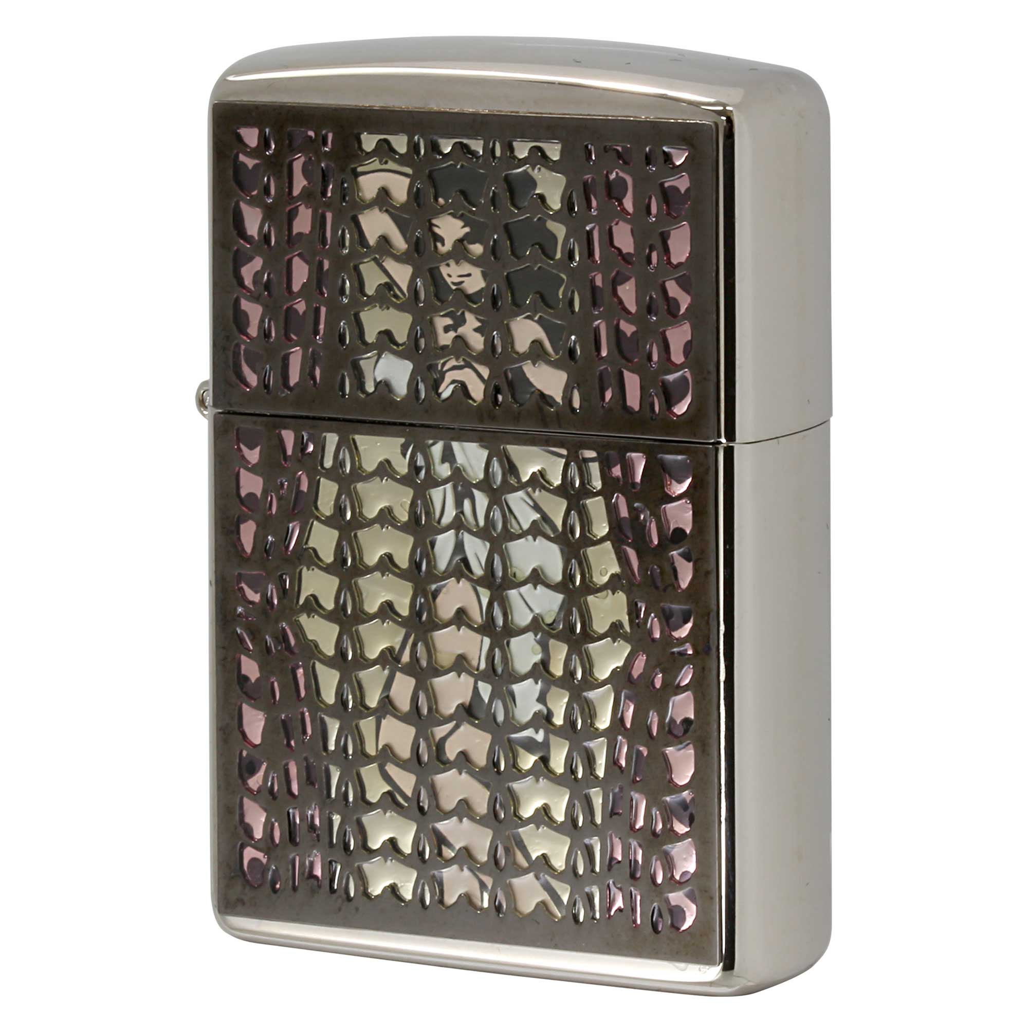 絶版/ヴィンテージ Zippo ジッポー 中古 2008年製造 セクシー カーテン バイオレット SEXY CURTAIN VIORET  [N]未使用・新品