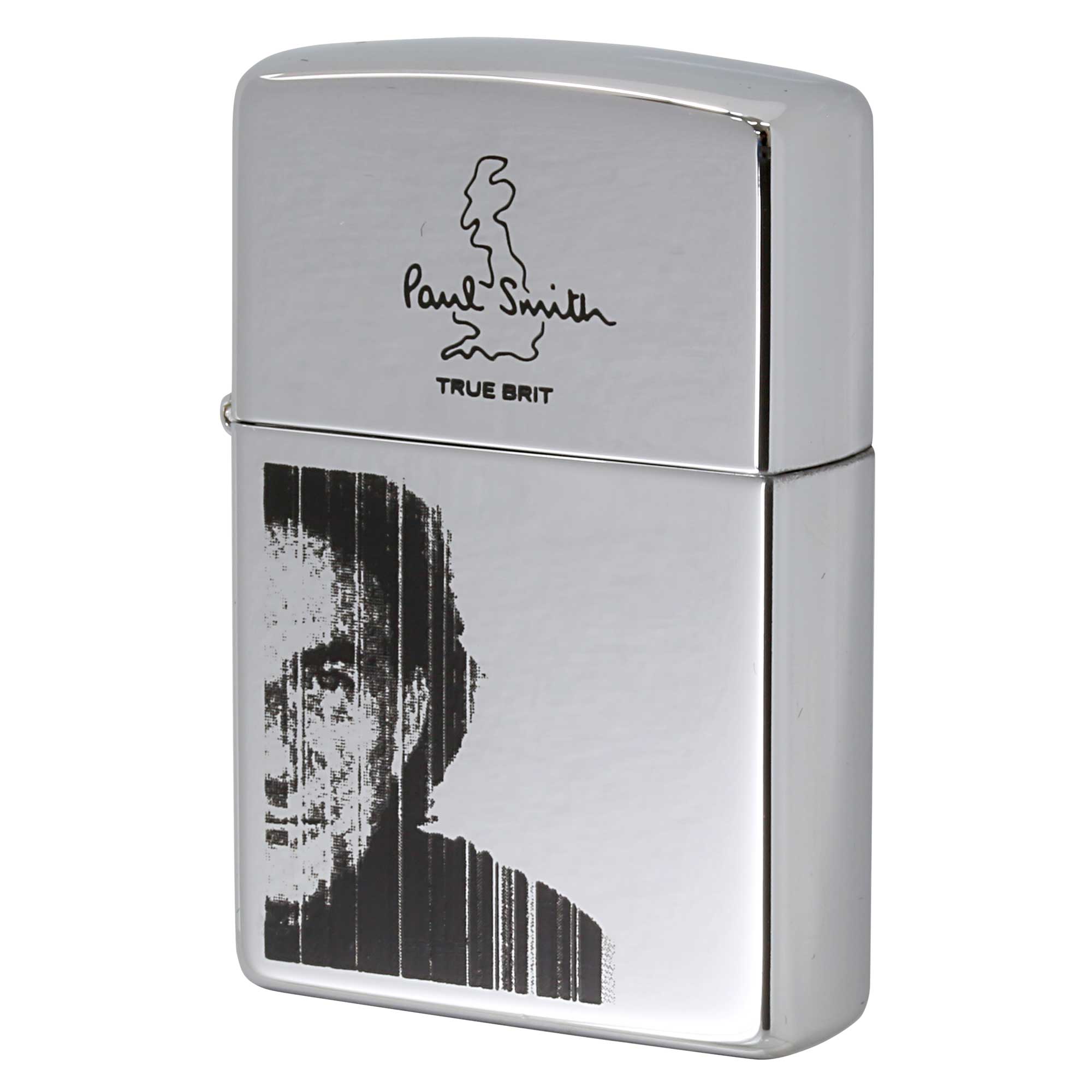 絶版/ヴィンテージ Zippo ジッポー 中古 1997年製造 ZIPPO Paul Smith ポール・スミス True Brit トゥルーブリット  [S]ほぼ新品同様