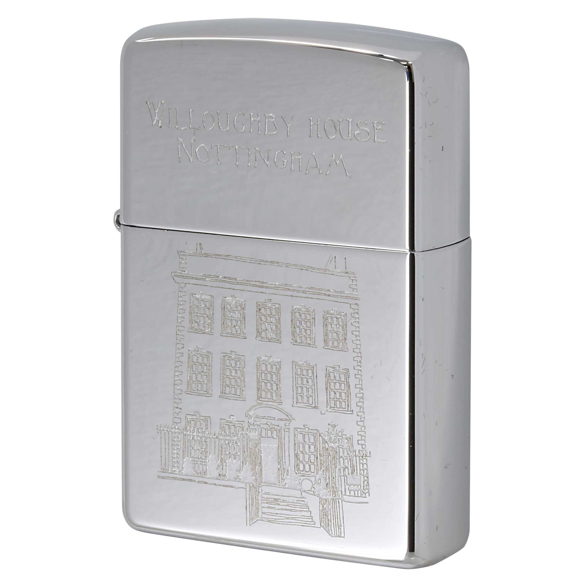 絶版/ヴィンテージ Zippo ジッポー 中古 2005年製造 ZIPPO Paul Smith ポール・スミス Willoughby House ノッティンガム ハウス  [S]ほぼ新品同様