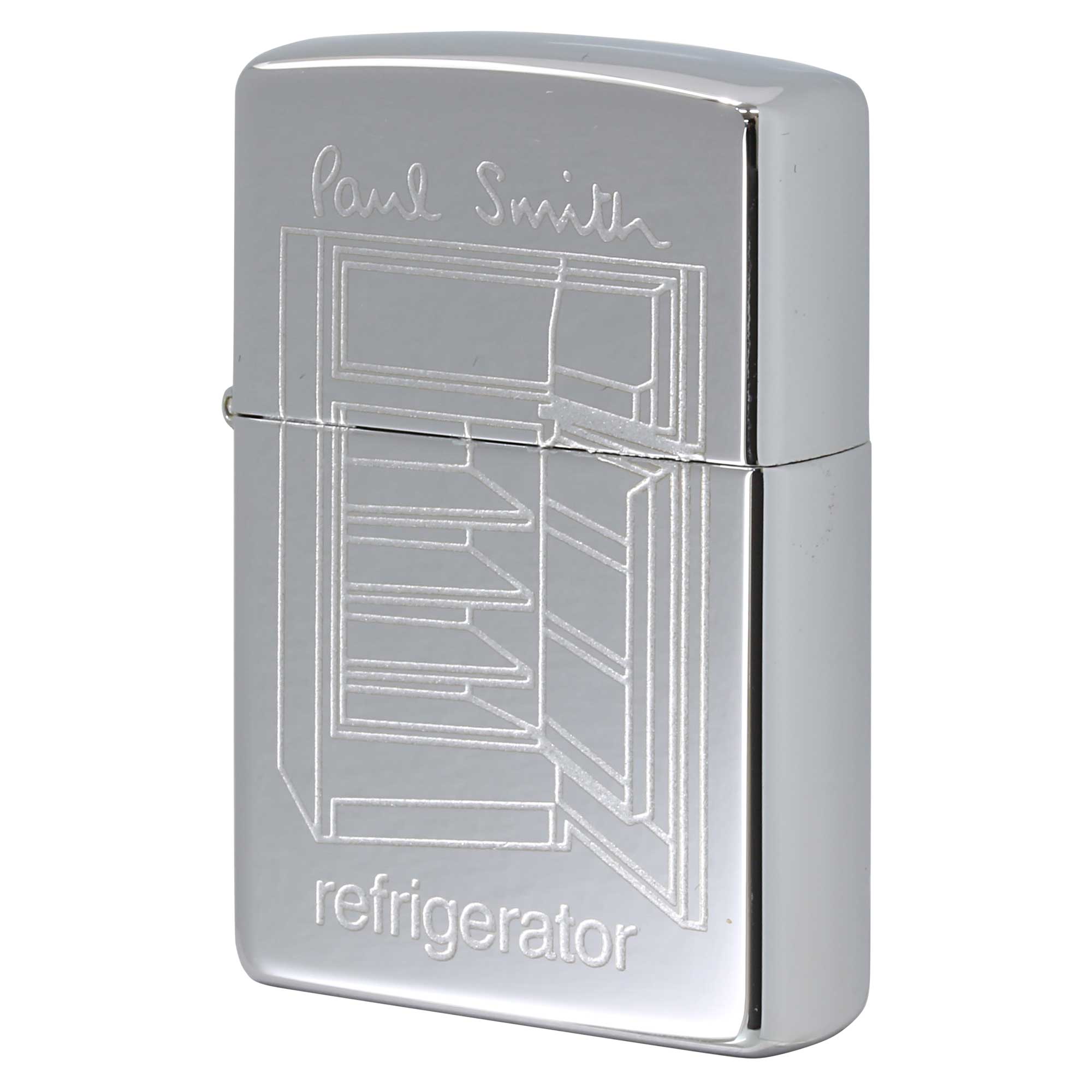 絶版/ヴィンテージ Zippo ジッポー 中古 1998年製造 ZIPPO Paul Smith ポール・スミス 冷蔵庫 Refrigerator  [S]ほぼ新品同様