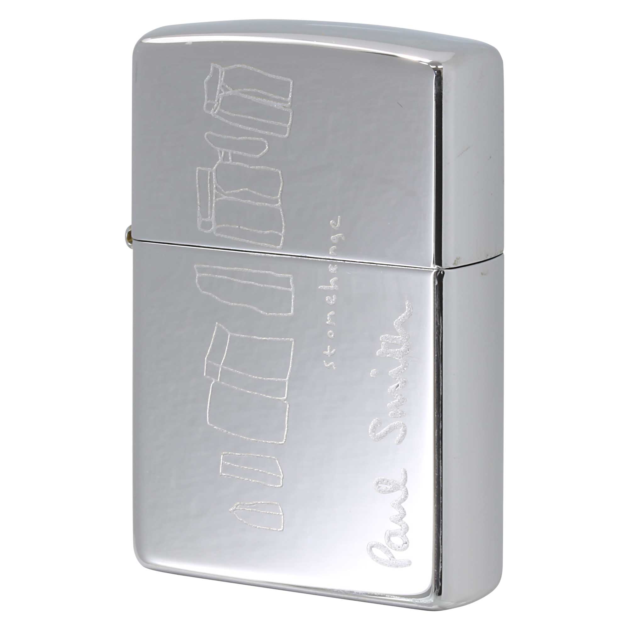 絶版/ヴィンテージ Zippo ジッポー 中古 1999年製造 ZIPPO Paul Smith ポール・スミス ストーンヘンジ Stonehenge  [S]ほぼ新品同様