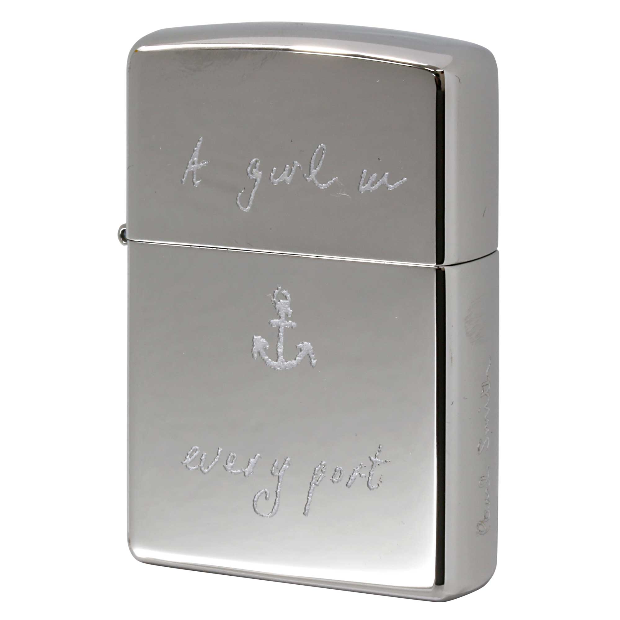 絶版/ヴィンテージ Zippo ジッポー 中古 2012年製造 ZIPPO Paul Smith ポール・スミス 錨 アンカー  [S]ほぼ新品同様