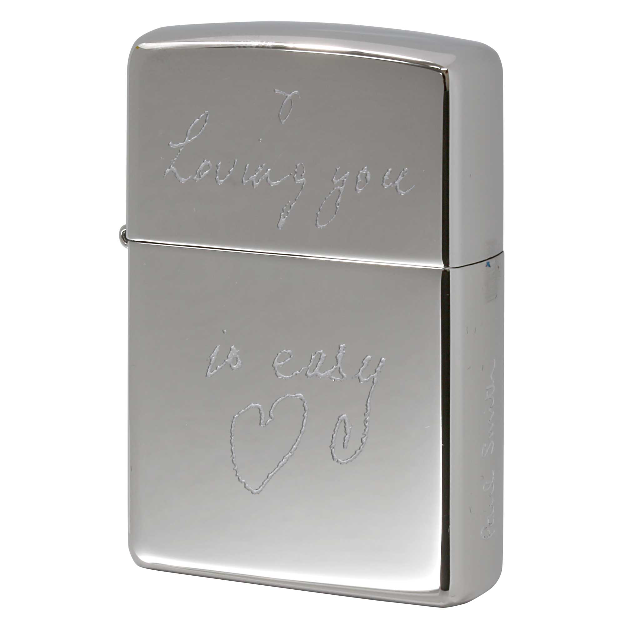 絶版/ヴィンテージ Zippo ジッポー 中古 2013年製造 ZIPPO Paul Smith ポール・スミス Loving you is easy  [S]ほぼ新品同様