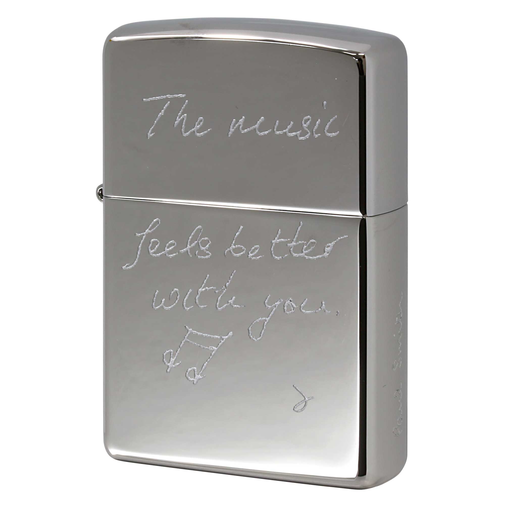 絶版/ヴィンテージ Zippo ジッポー 中古 2013年製造 ZIPPO Paul Smith ポール・スミス The music feels better with eith you  [S]ほぼ新品同様