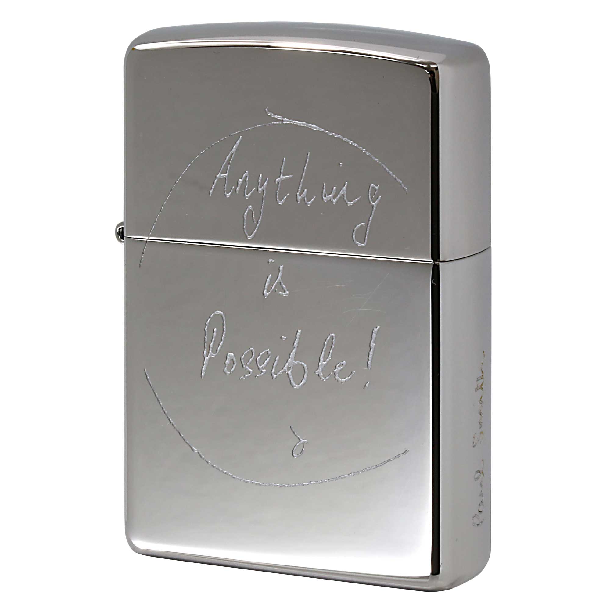 絶版/ヴィンテージ Zippo ジッポー 中古 2013年製造 ZIPPO Paul Smith ポール・スミス Anything is Possible!  [S]ほぼ新品同様