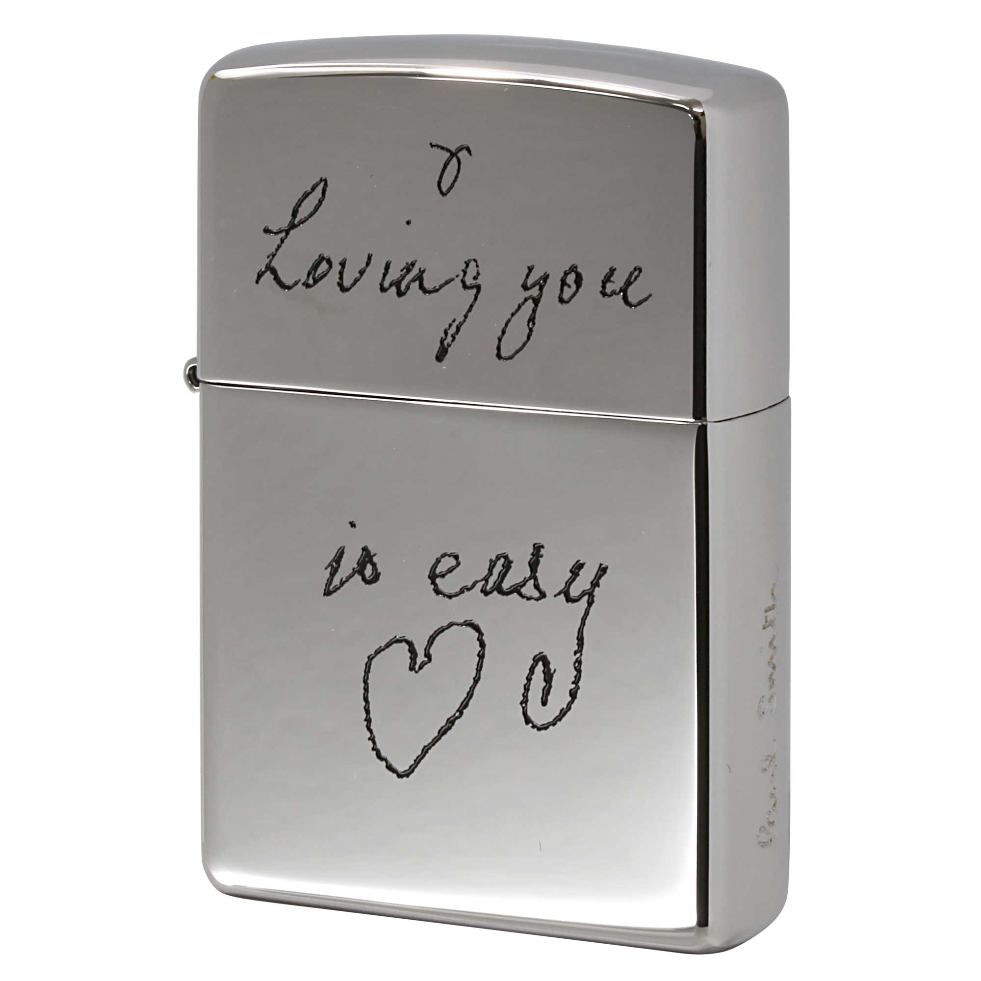 絶版/ヴィンテージ Zippo ジッポー 中古 2012年製造 ZIPPO Paul Smith ポール・スミス Loving you is easy  [S]ほぼ新品同様