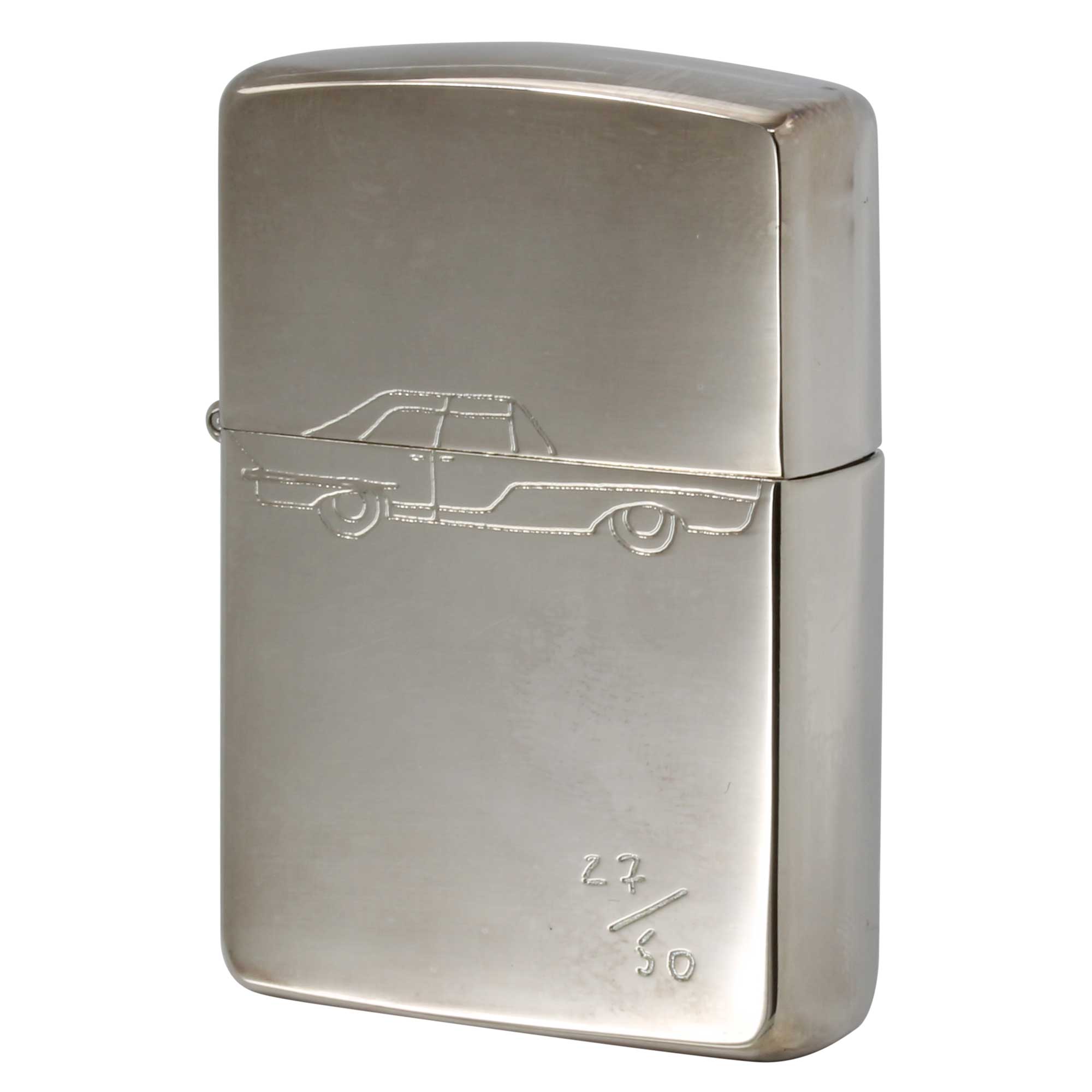 絶版/ヴィンテージ Zippo ジッポー 中古 1995年製造 ZIPPO Paul Smith Collection ポール・スミス コレクション Car 車 シリアルナンバー 27/50  [A]使用感少なく状態が良い