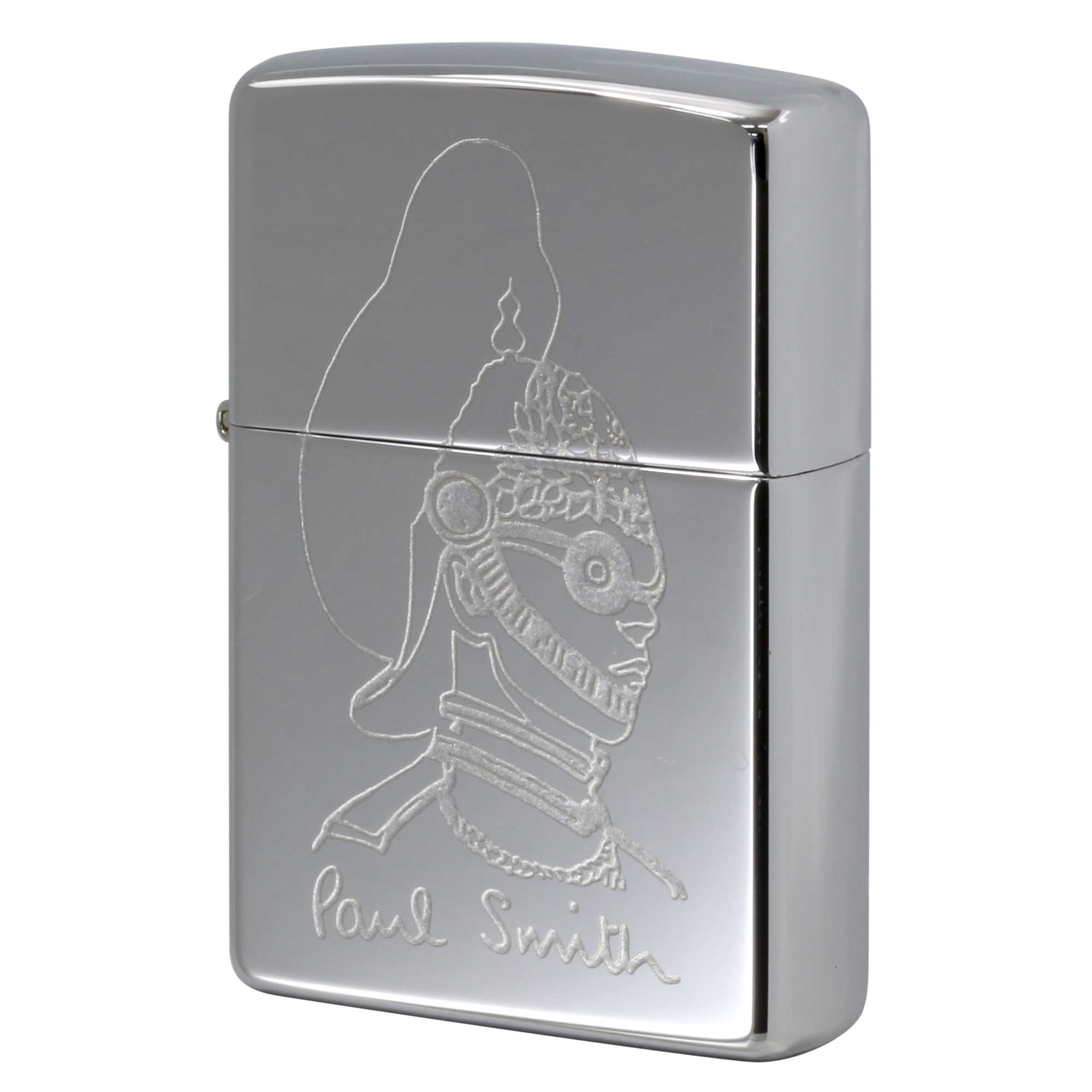 絶版/ヴィンテージ Zippo ジッポー 中古 1999年製造 ZIPPO Paul Smith ポール・スミス 部族  [S]ほぼ新品同様