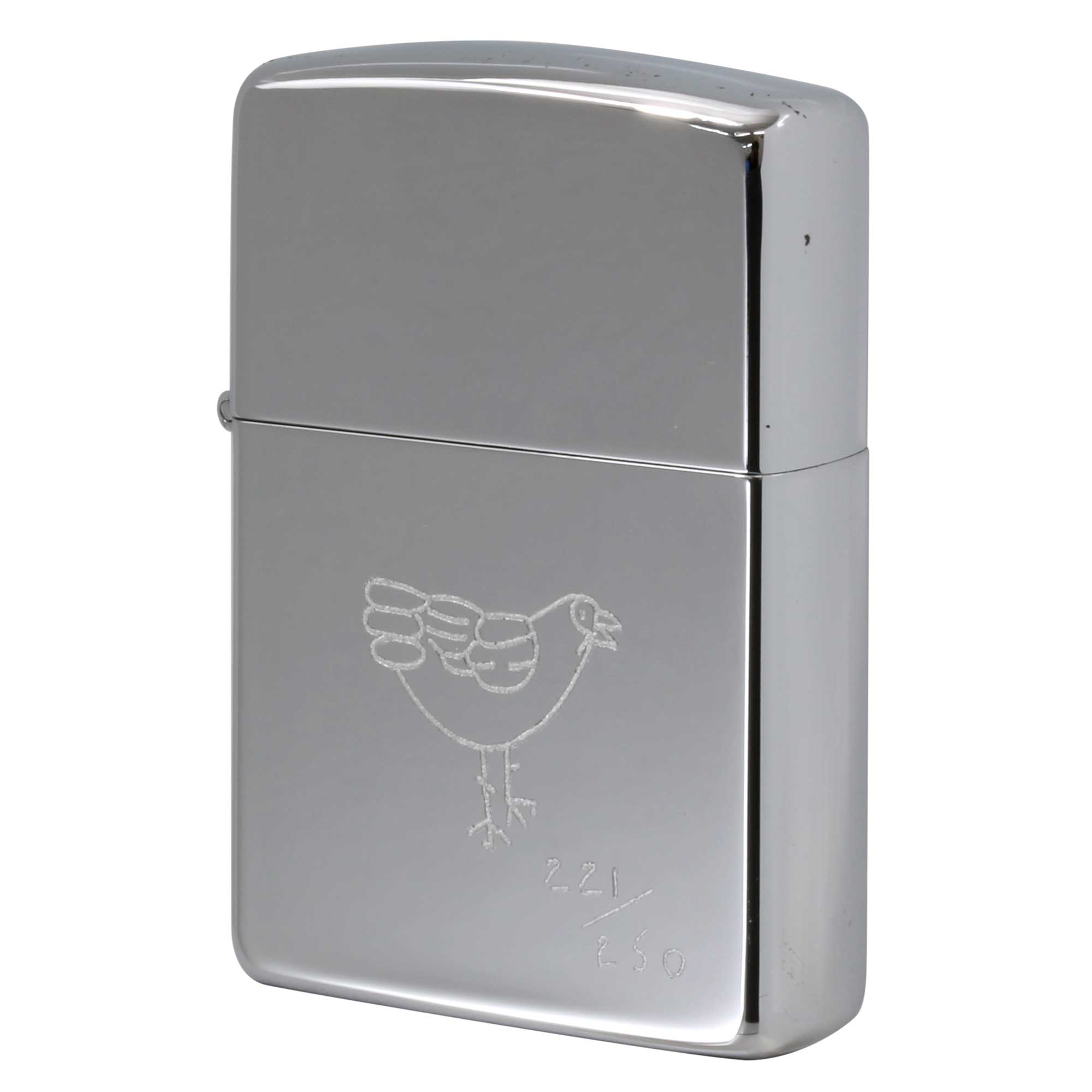 絶版/ヴィンテージ Zippo ジッポー 中古 1994年製造 ZIPPO Paul Smith ポール・スミス 鳥 シリアルナンバー 221/250  [S]ほぼ新品同様