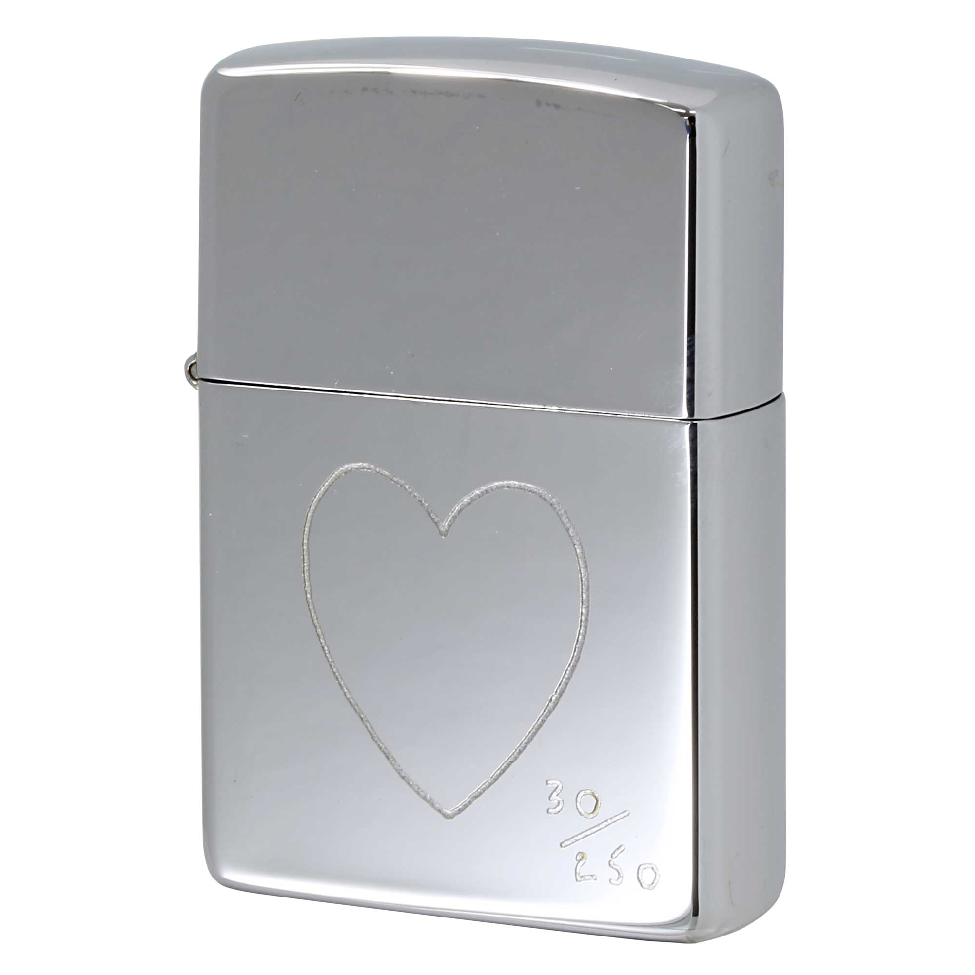 絶版/ヴィンテージ Zippo ジッポー 中古 1994年製造 ZIPPO Paul Smith ポール・スミス ハート シリアル番号 30/250  [S]ほぼ新品同様