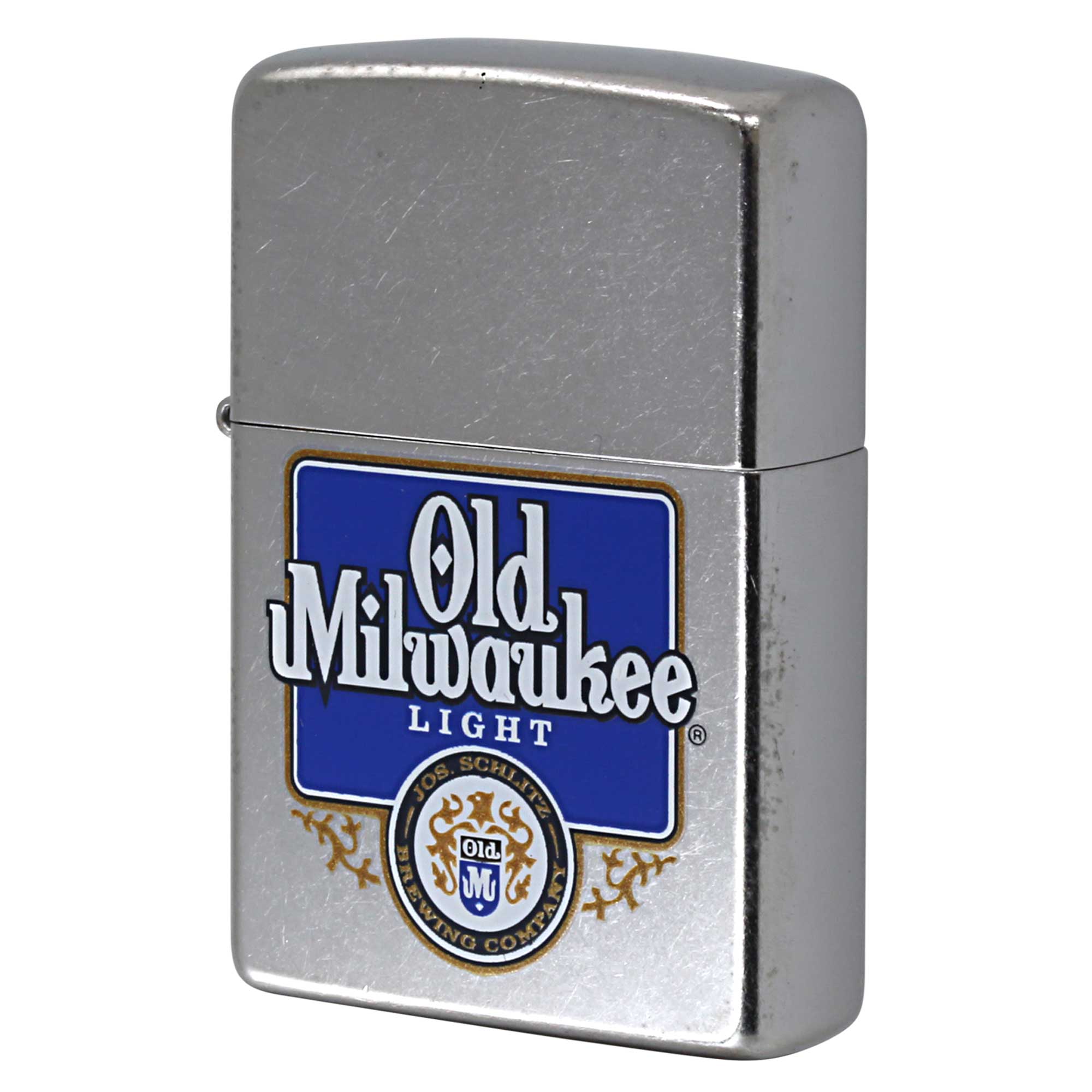 絶版/ヴィンテージ Zippo ジッポー 中古 2007年製造 Old Milwaukee オールドミルウォーキー  [S]ほぼ新品同様