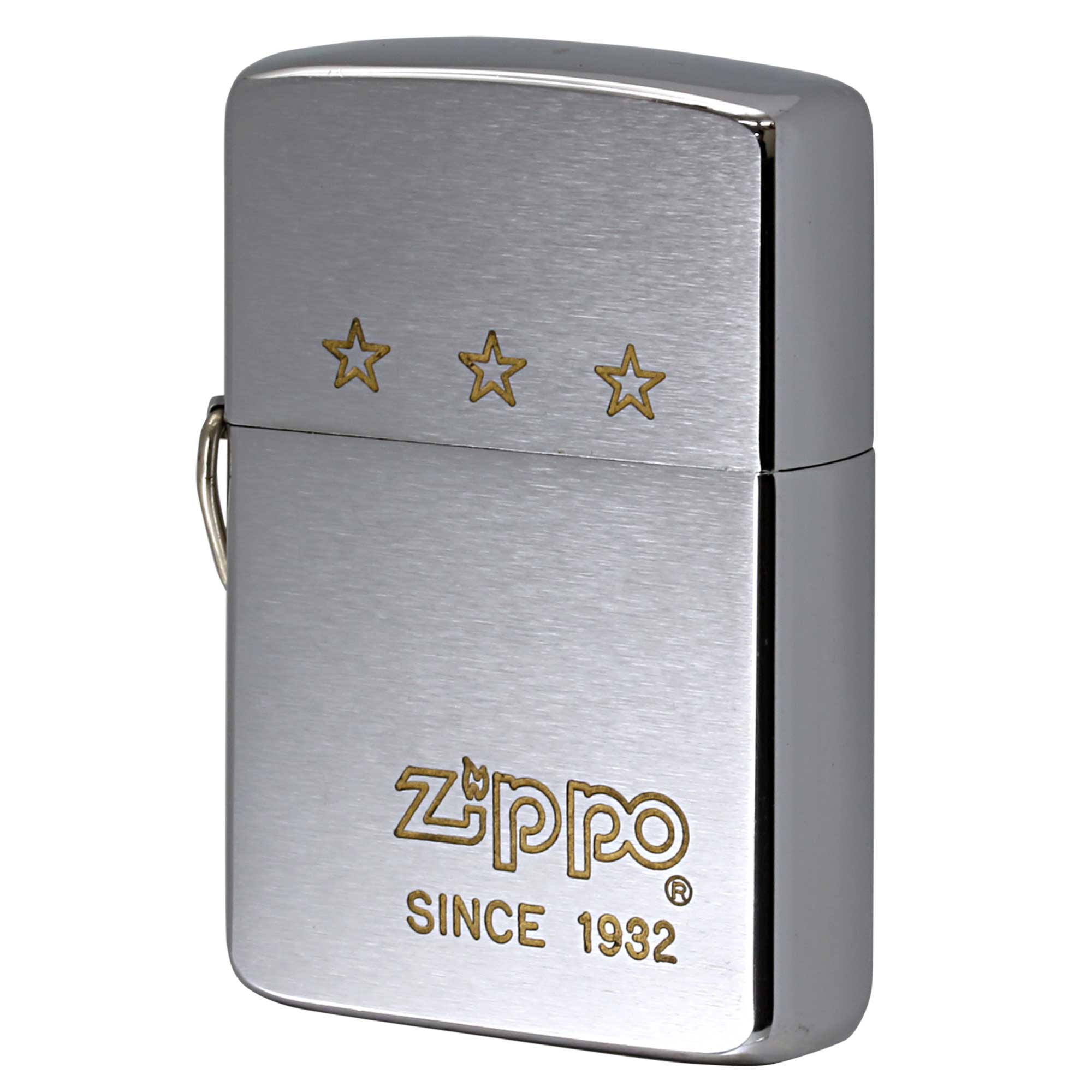 絶版/ヴィンテージ Zippo ジッポー 中古 1985年製造 3スター ZIPPO LOGO Dカン  [B]使用感ありやや傷汚れあり