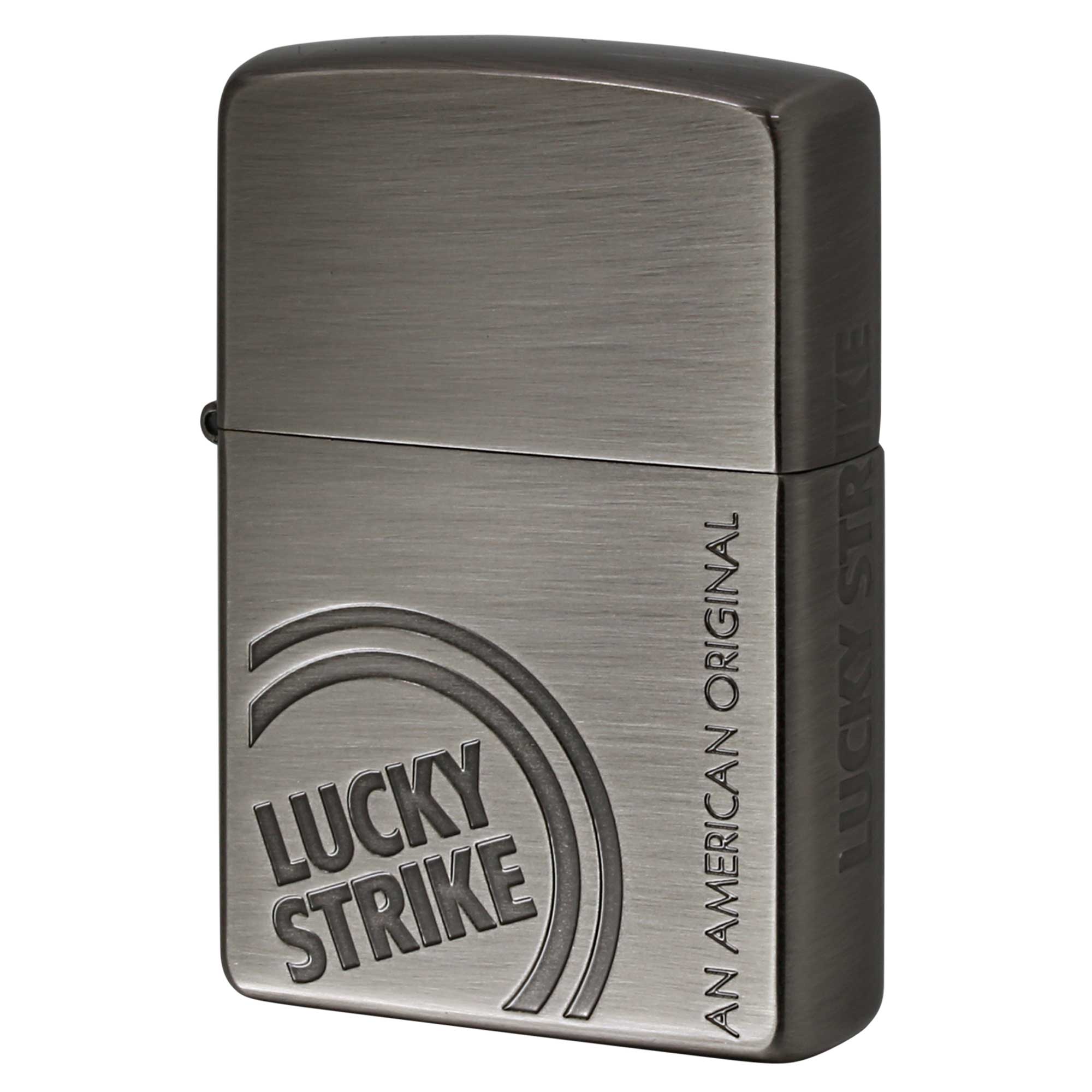 絶版/ヴィンテージ Zippo ジッポー 中古 2004年製造 LUCKY STRIKE ラッキストライク キャンペーン限定品  [S]ほぼ新品同様