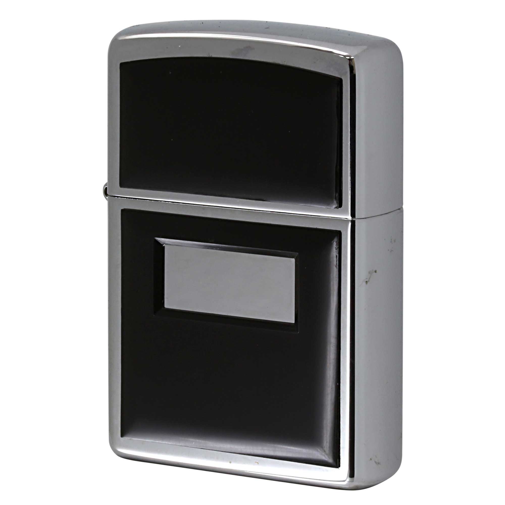 絶版/ヴィンテージ Zippo ジッポー 中古 2005年製造 Ultralite Black 355 ウルトラライト ブラック  [S]ほぼ新品同様