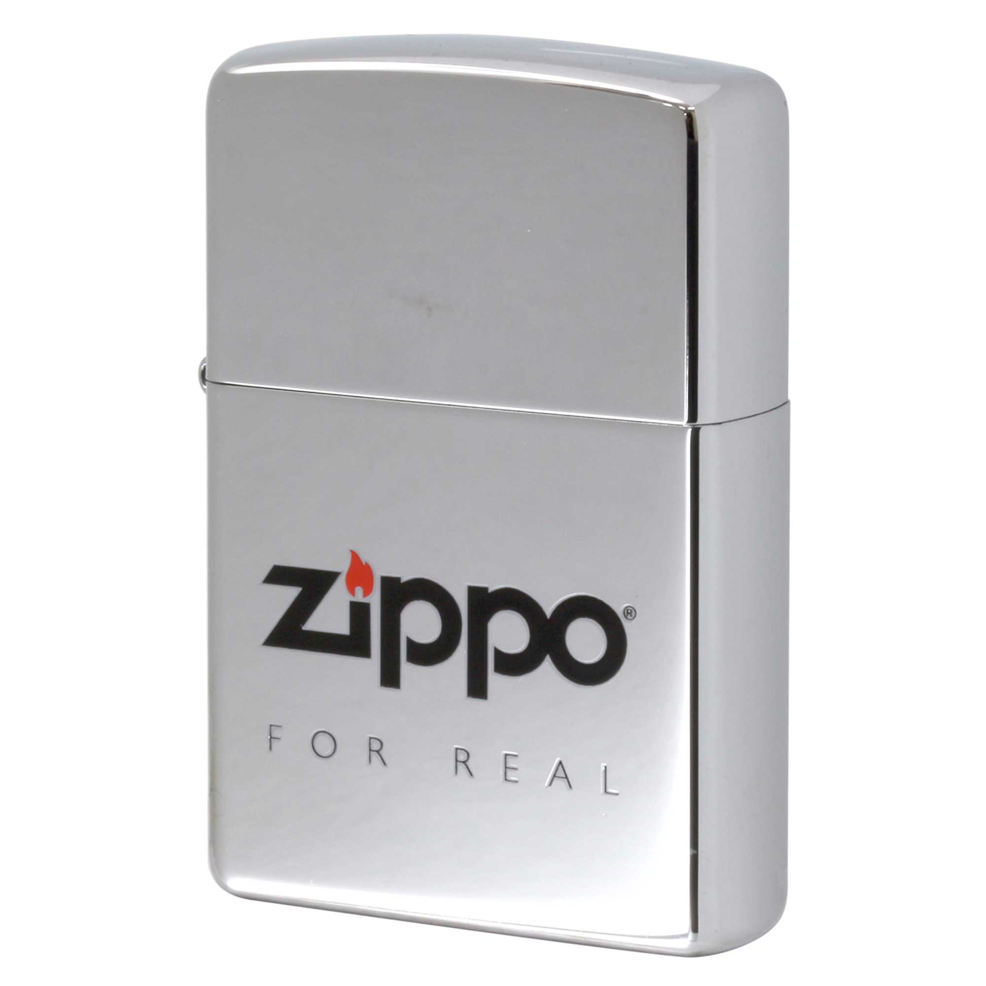 絶版/ヴィンテージ Zippo ジッポー 中古 2005年製造 ZIPPO 565 FOR REAL  [S]ほぼ新品同様