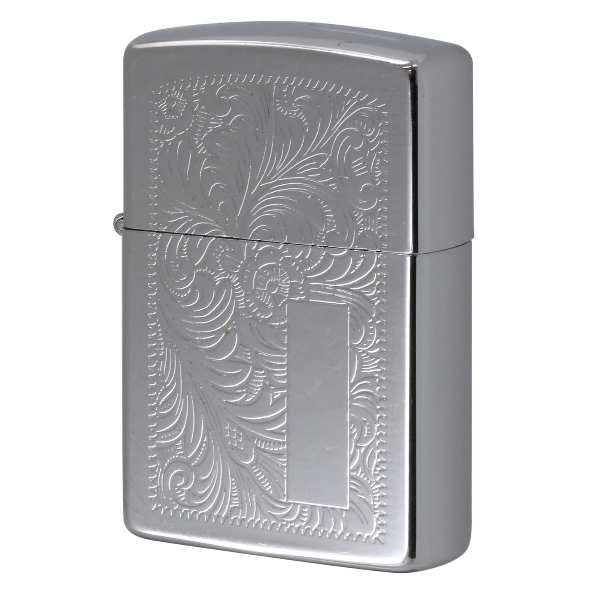 絶版/ヴィンテージ Zippo ジッポー 中古 1992年製造 ベネチアン Venetian High Polish Chrome 鏡面 ポリッシュ 352  [A]使用感少なく状態が良い