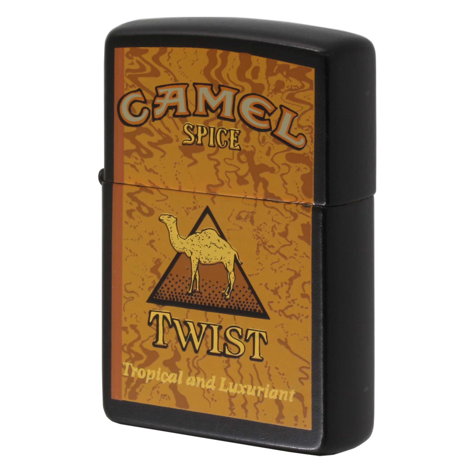 絶版/ヴィンテージ Zippo ジッポー 中古 1999年製造 タバコ銘柄 キャメル CAMEL SPICE TWIST  [A]使用感少なく状態が良い