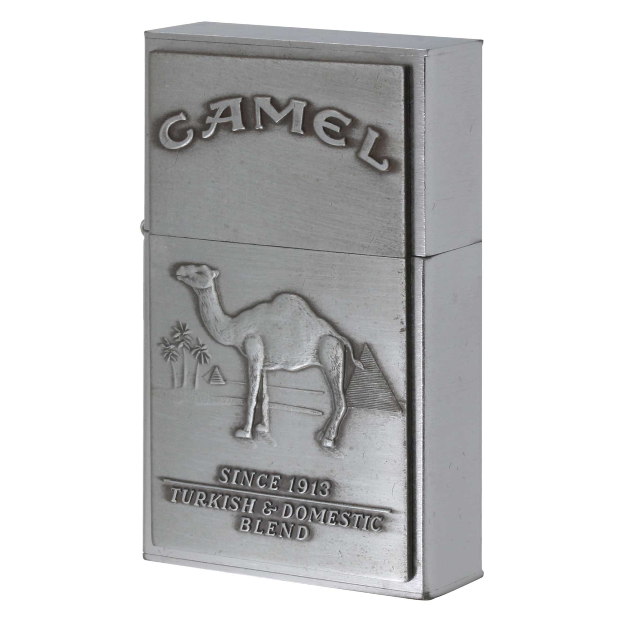 絶版/ヴィンテージ Zippo ジッポー 中古 1997年製造 タバコ銘柄 キャメル CAMEL 1932レプリカ セカンドリリース 250CML 504 JOE MOON＆MTR  [S]ほぼ新品同様
