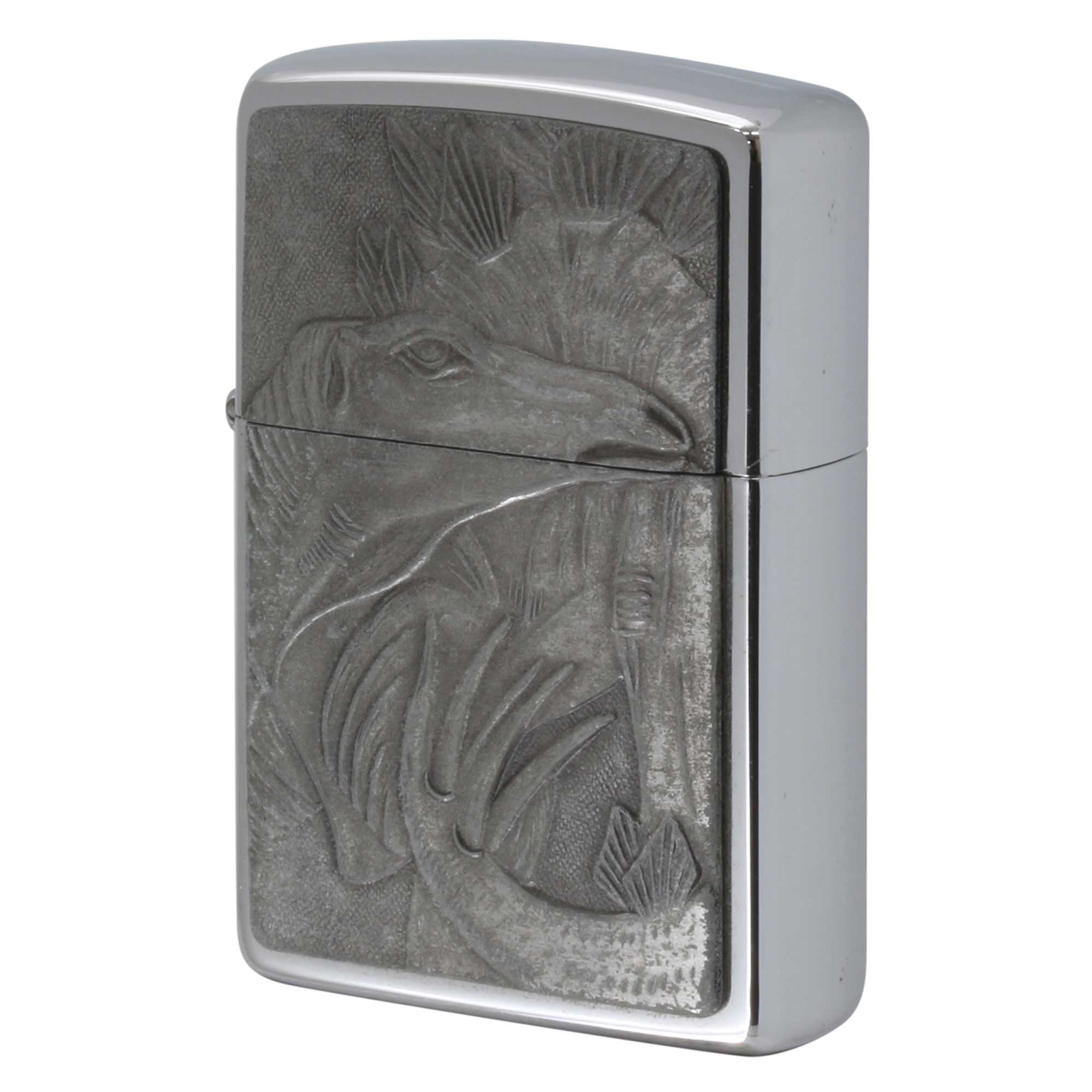 絶版/ヴィンテージ Zippo ジッポー 中古 1994年製造 Barrett Smythe バレット・スマイス 恐竜シリーズ ステゴサウルス  [B]使用感ありやや傷汚れあり
