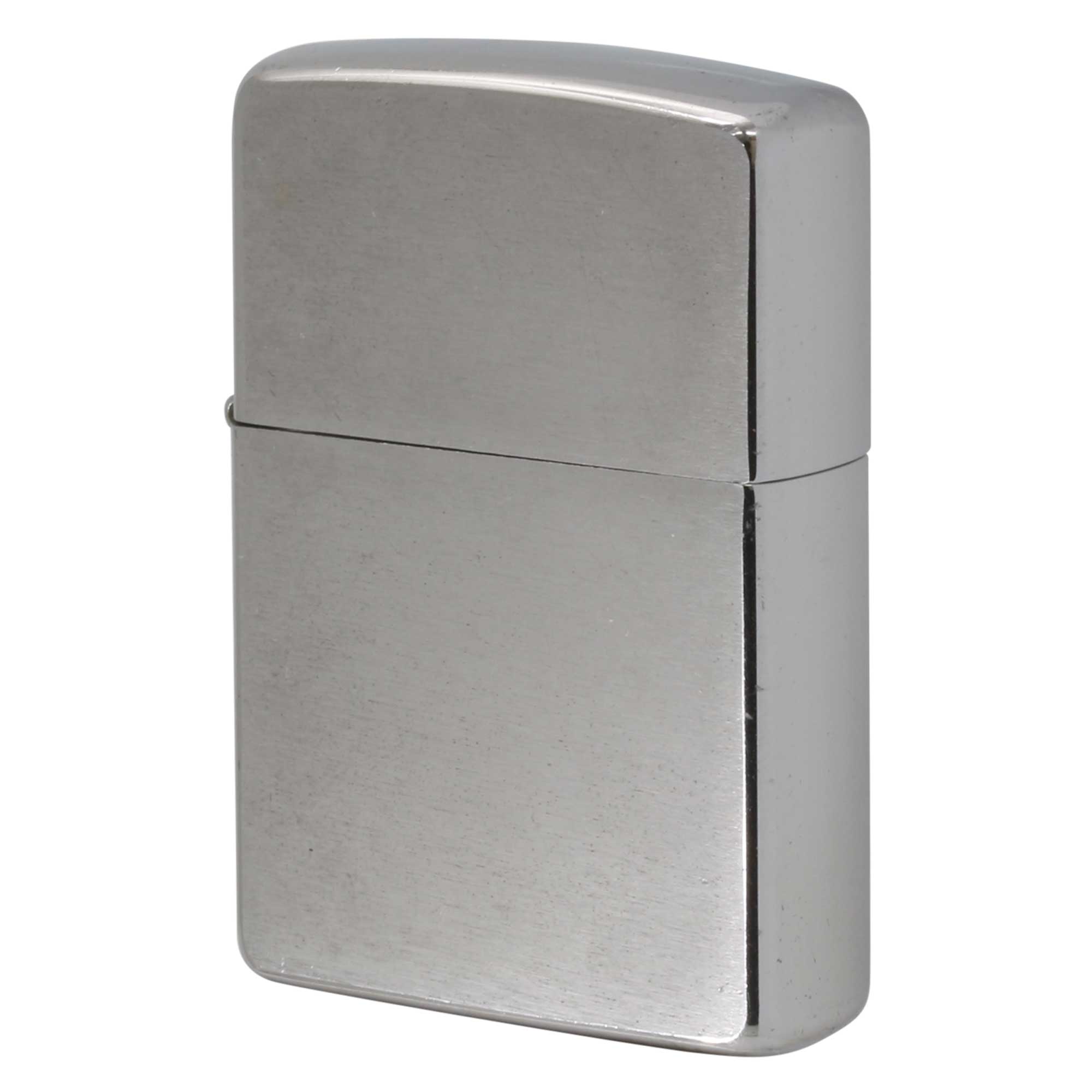 絶版/ヴィンテージ Zippo ジッポー 中古 2012年製造 ブラッシュドクローム No.200  [C]使用感あり傷汚れあり