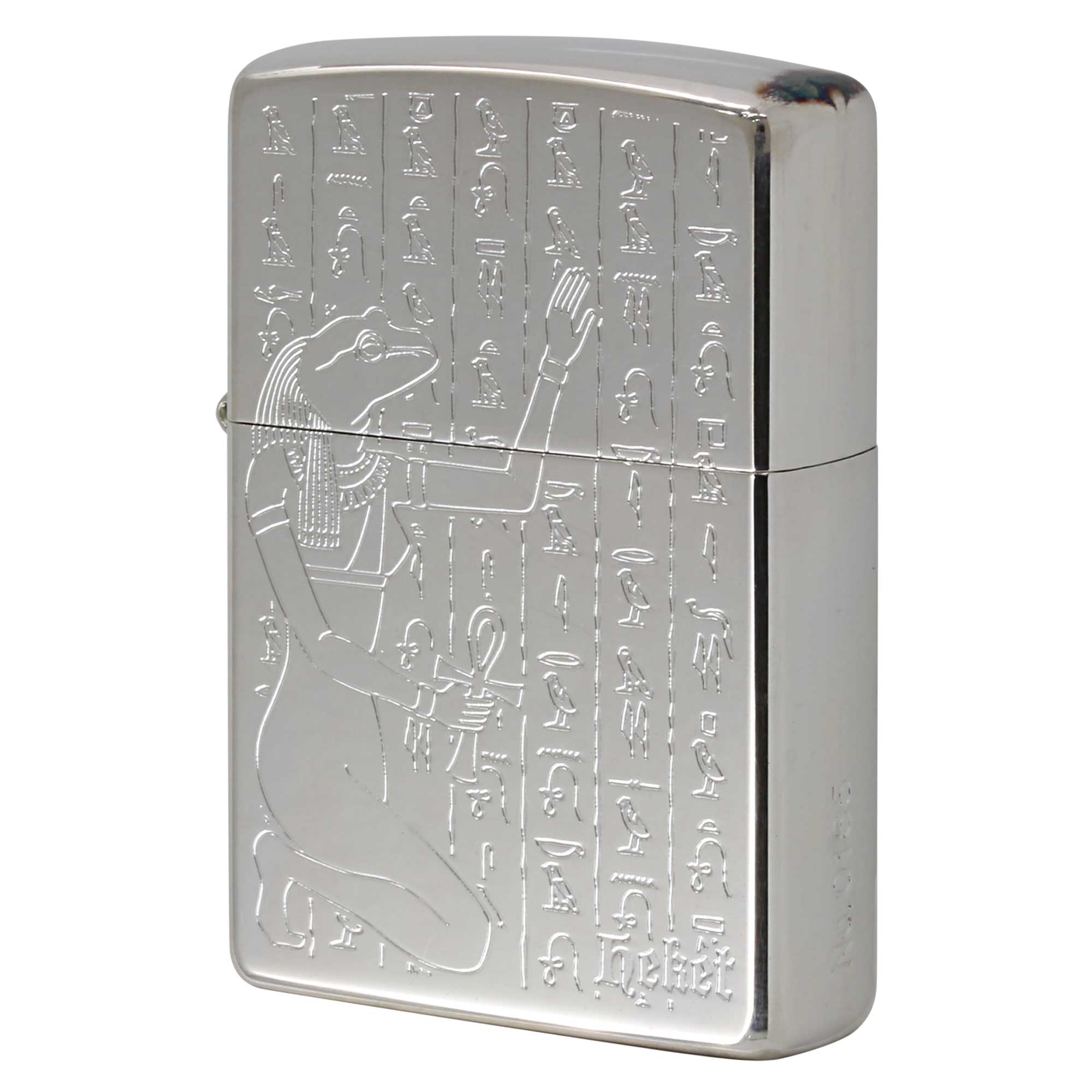 絶版/ヴィンテージ Zippo ジッポー 中古 2007年製造 エジプト神話 女神ヘケト No.0165  [S]ほぼ新品同様