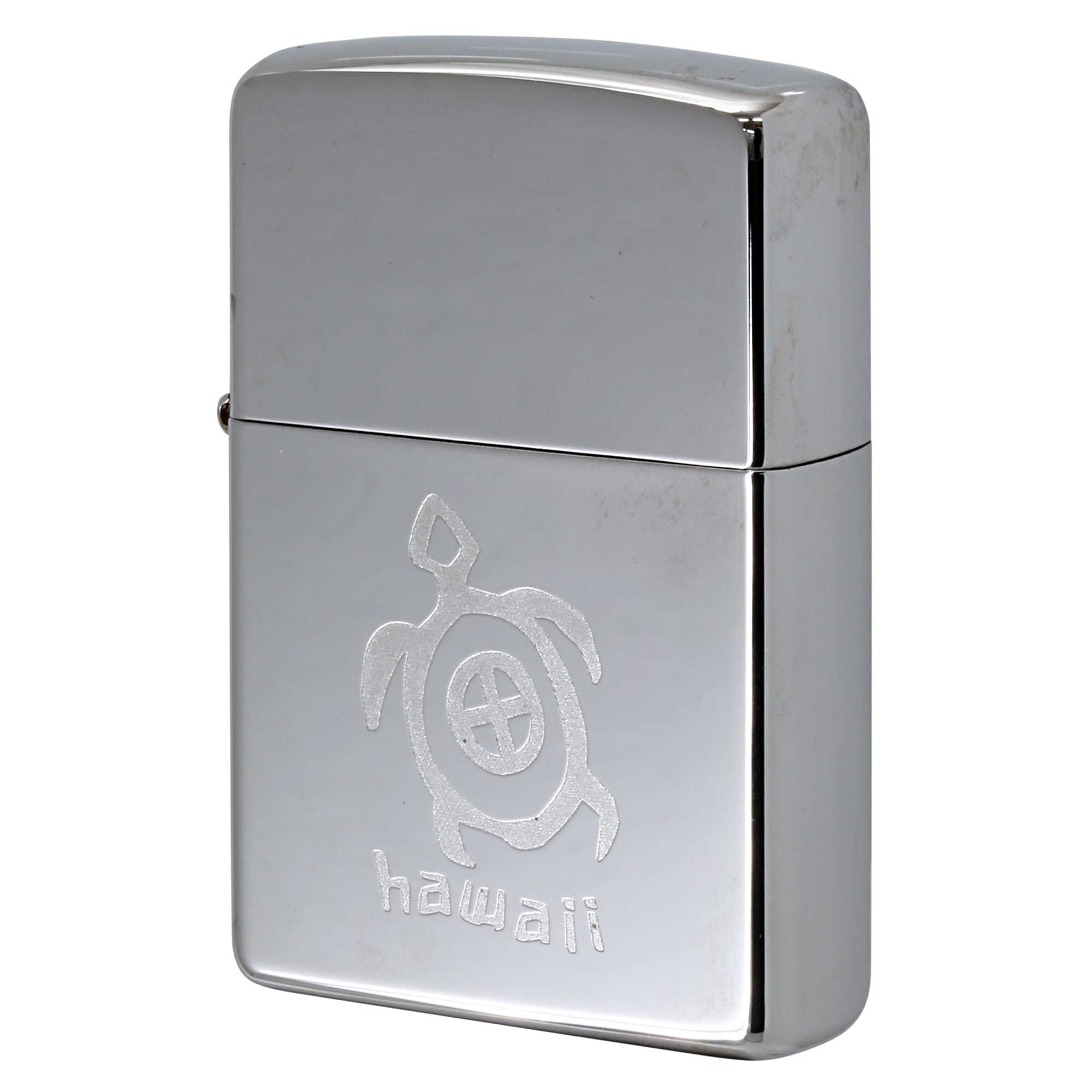 絶版/ヴィンテージ Zippo ジッポー 中古 2004年製造 Hawaii ハワイ ホヌ ウミガメ  [A]使用感少なく状態が良い