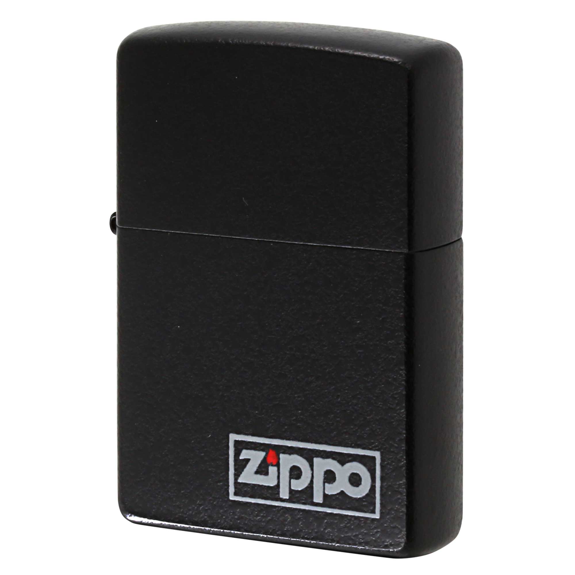 絶版/ヴィンテージ Zippo ジッポー 中古 2000年製造 ジッポ ロゴ ZIPPO LOGO BK  [S]ほぼ新品同様