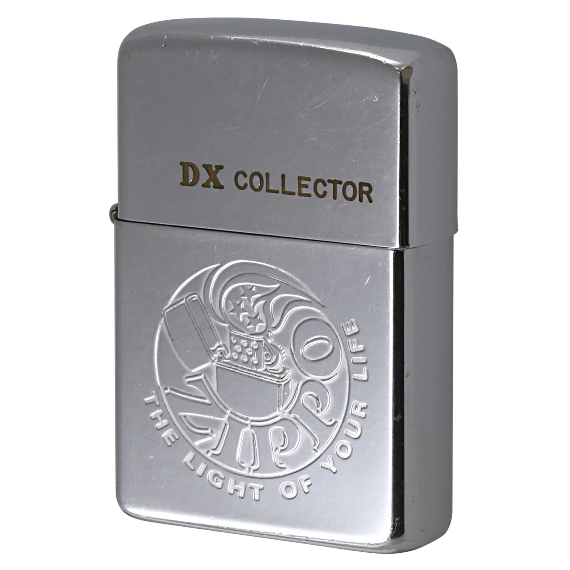 絶版/ヴィンテージ Zippo ジッポー 中古 1983年製造 DX COLLECTOR THE LIGHT OF YOUR LIFE ZIPPO  [C]使用感あり傷汚れあり