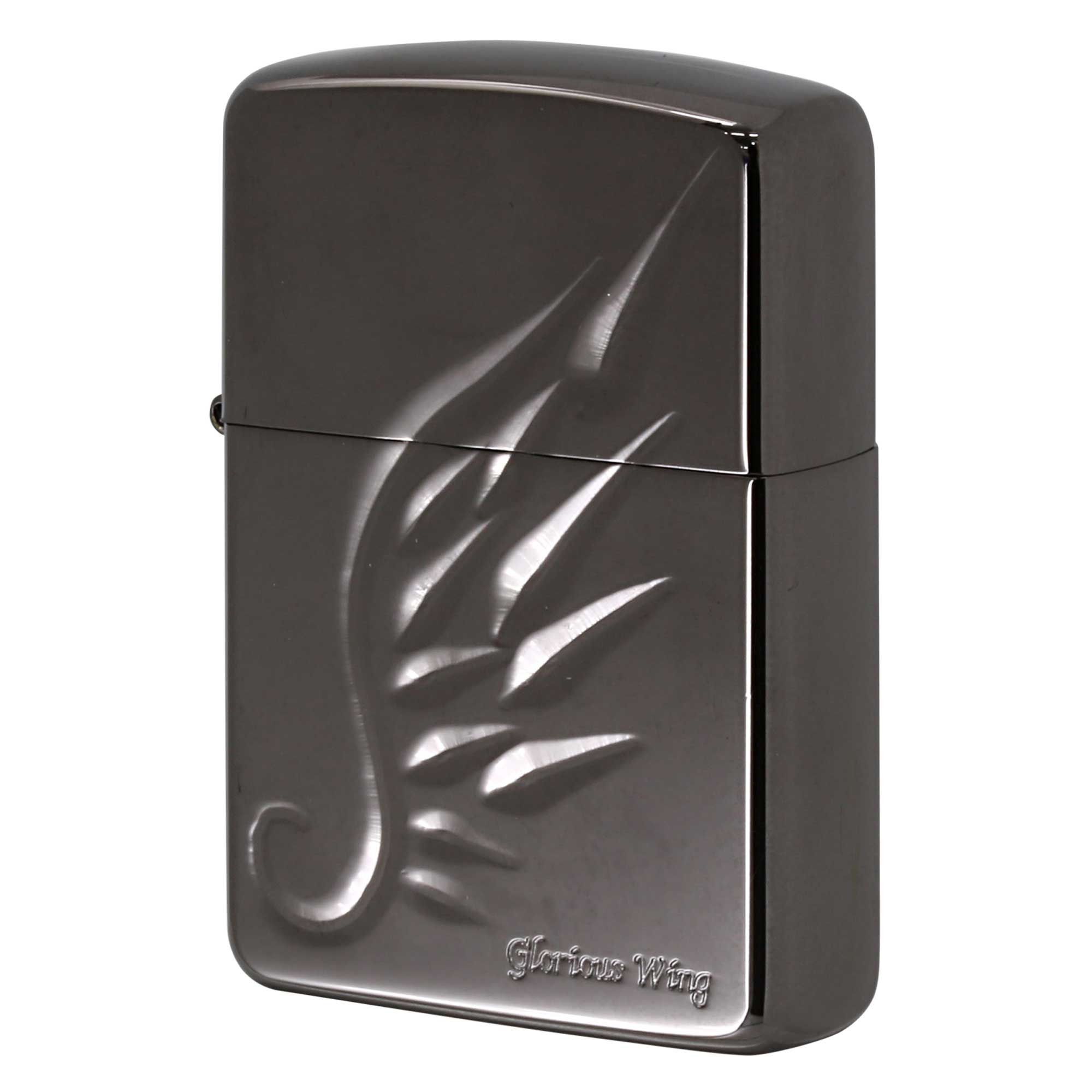 絶版/ヴィンテージ Zippo ジッポー 中古 2013年製造 アーマー V-WING BK  [N]未使用・新品
