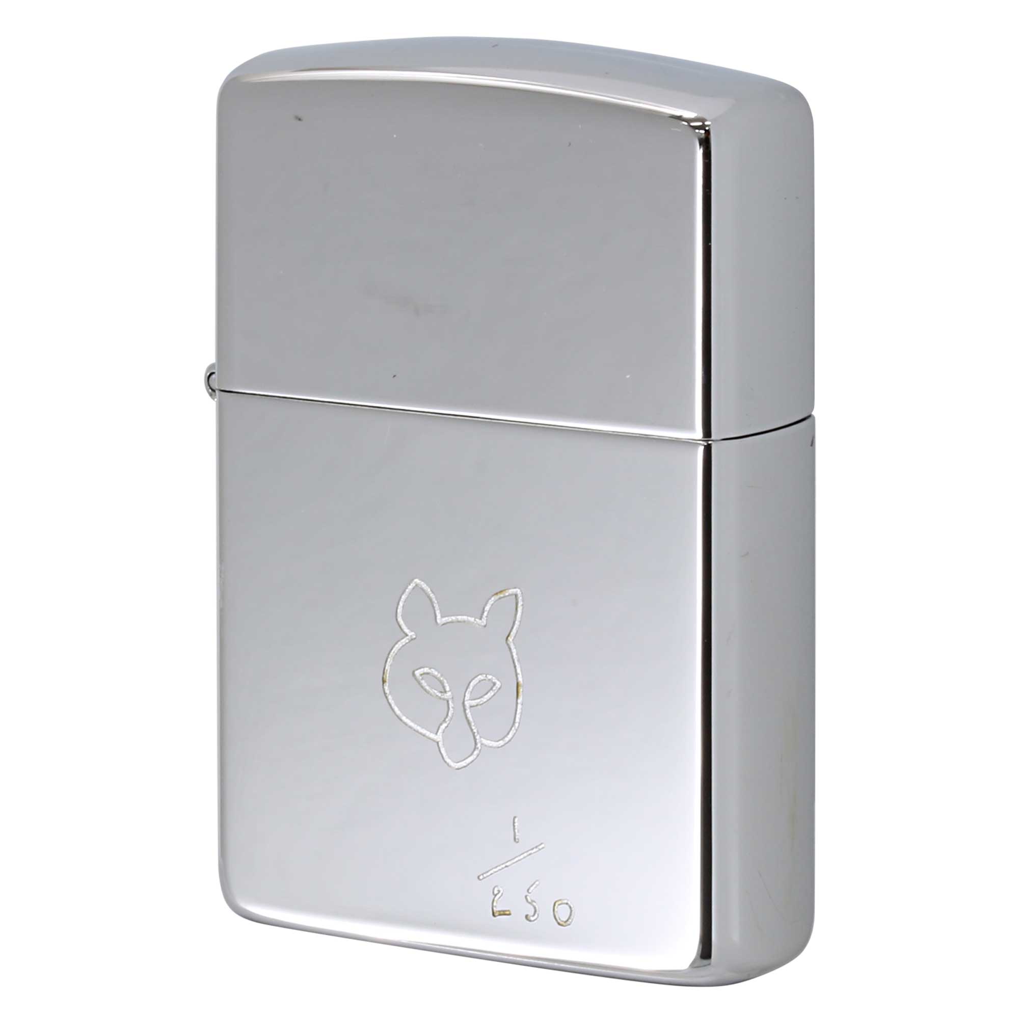 絶版/ヴィンテージ Zippo ジッポー 中古 1993年製造 ZIPPO Paul Smith ポール・スミス 狐 シリアル番号 No.1  [S]ほぼ新品同様