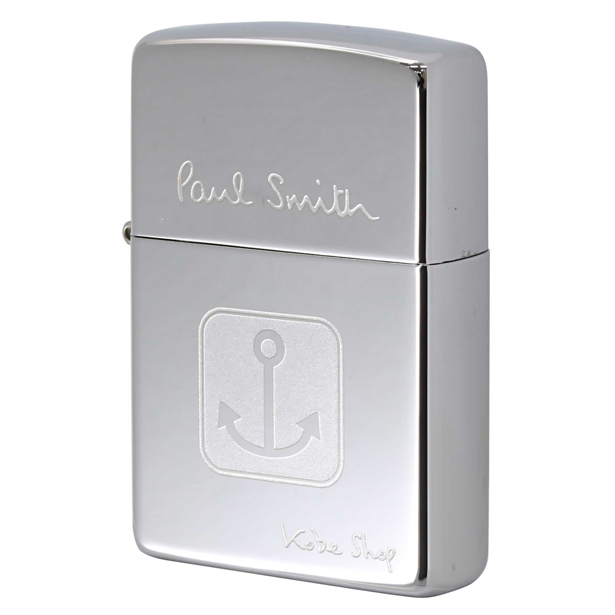 絶版/ヴィンテージ Zippo ジッポー 中古 2002年製造 ZIPPO Paul Smith ポール・スミス アンカーロゴ Kobe shop  [S]ほぼ新品同様